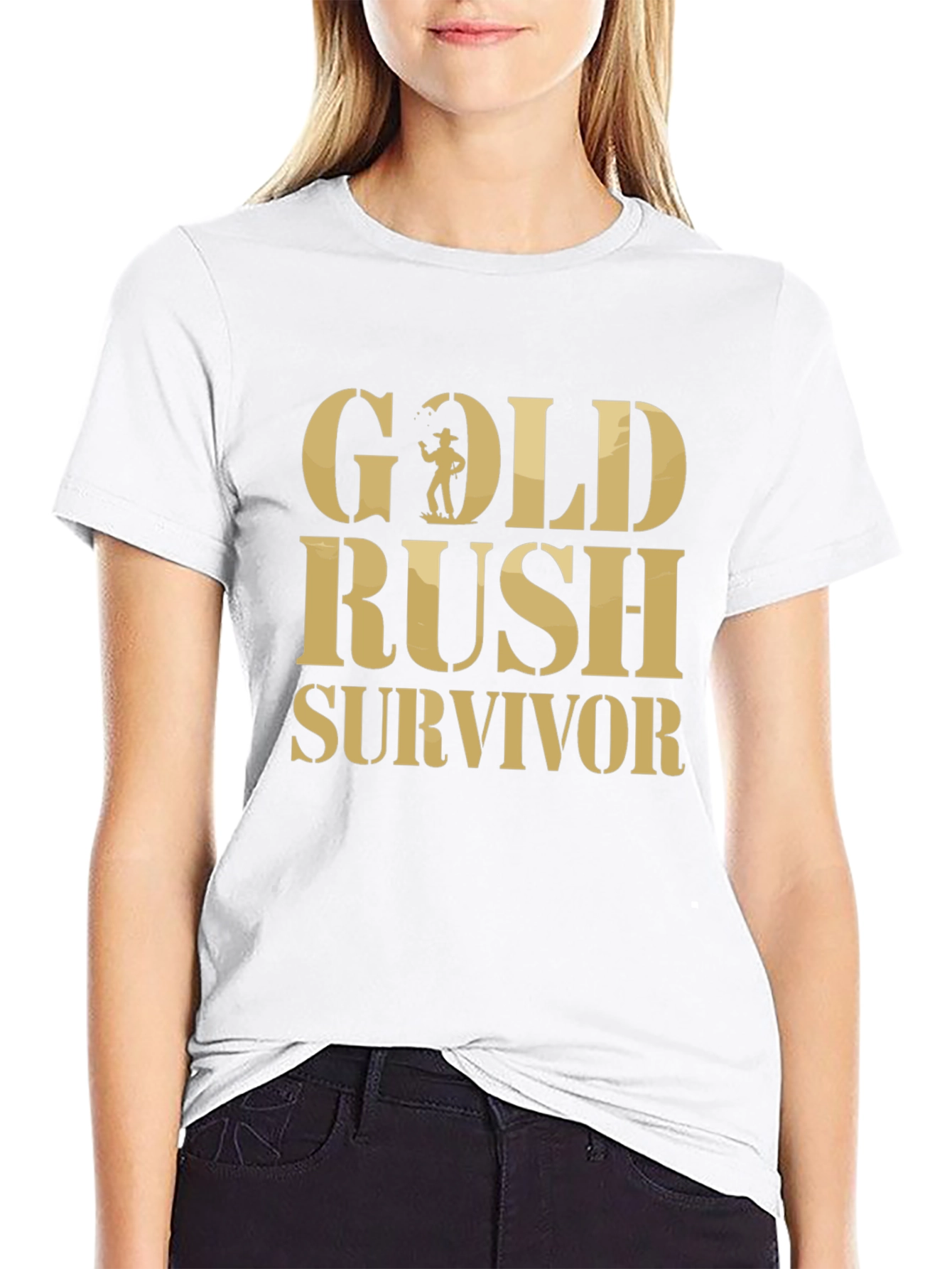 Gold Rush Survivor Tee - Western Style T-Shirt