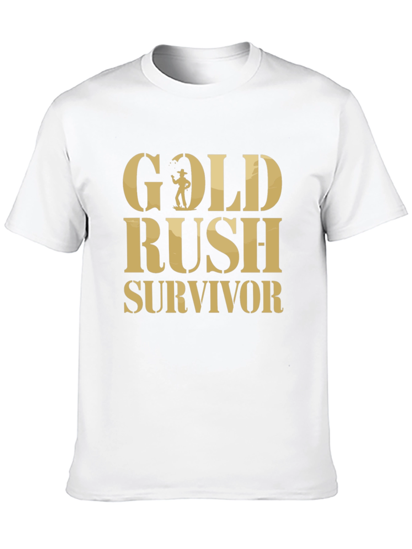 Gold Rush Survivor Tee - Western Style T-Shirt