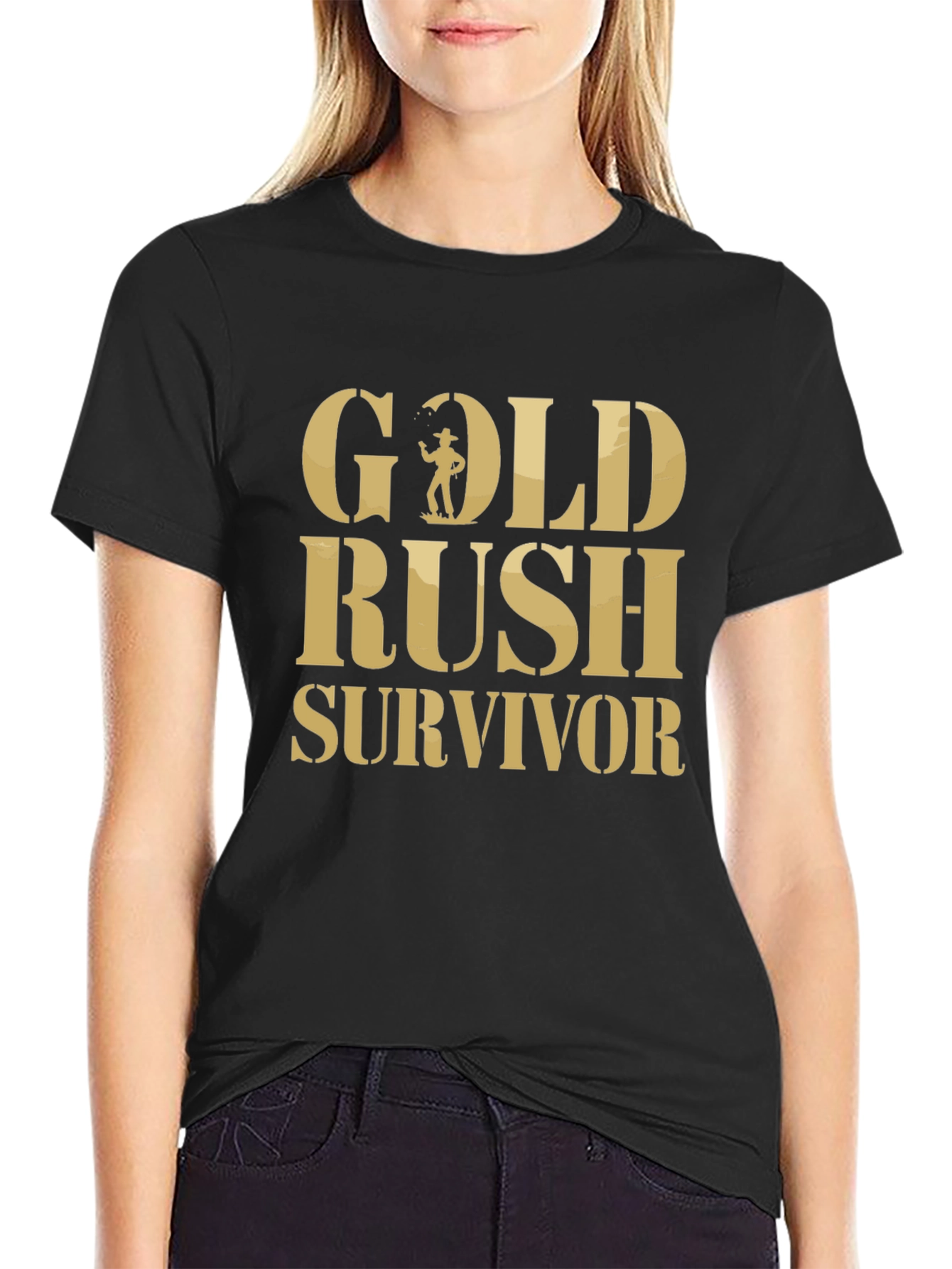 Gold Rush Survivor Tee - Western Style T-Shirt