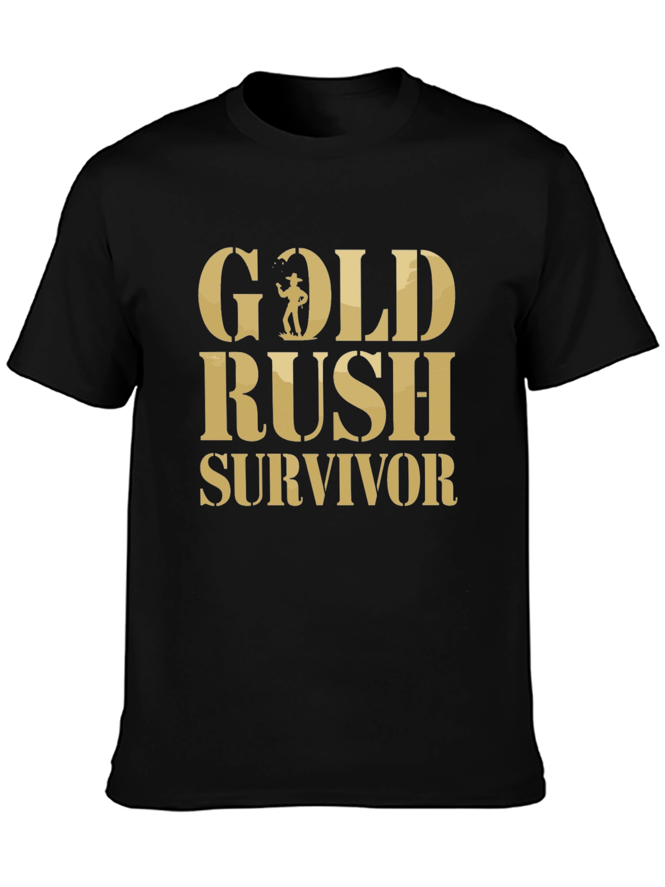 Gold Rush Survivor Tee - Western Style T-Shirt
