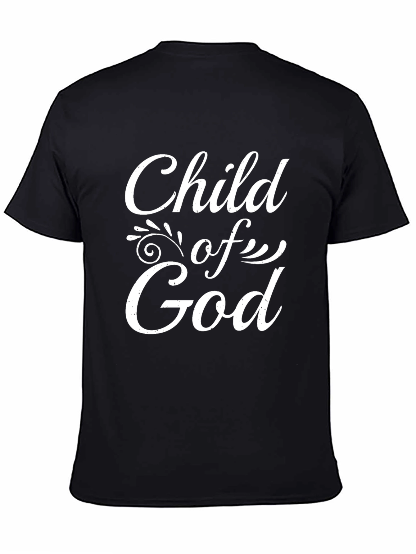 Child of God Black T-Shirt Christian Apparel
