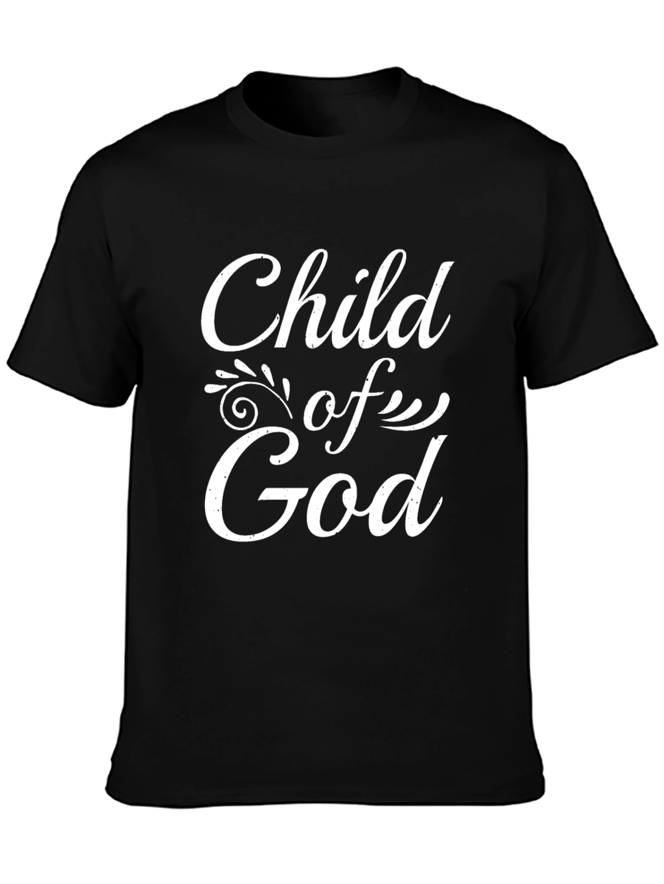 Child of God Black T-Shirt Christian Apparel