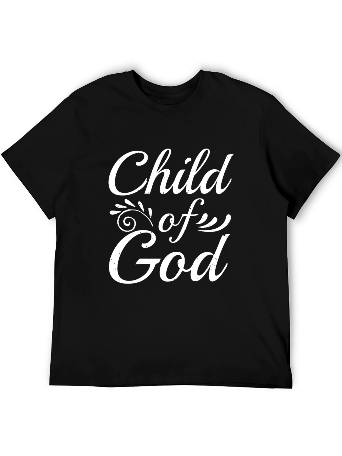 Child of God Black T-Shirt Christian Apparel