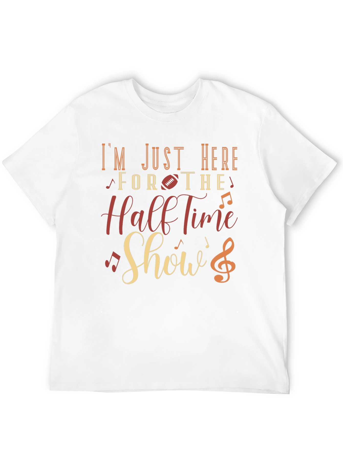 Halftime Show T-Shirt - Football & Music Lover Tee