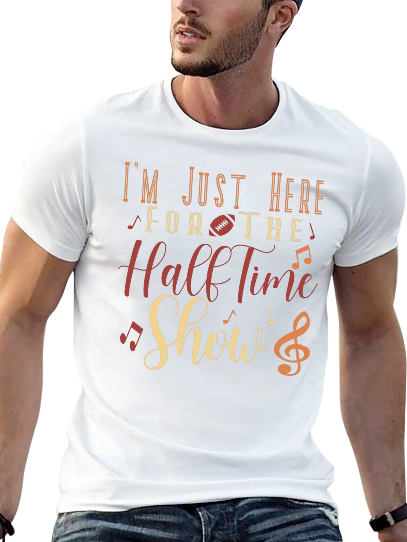 Halftime Show T-Shirt - Football & Music Lover Tee
