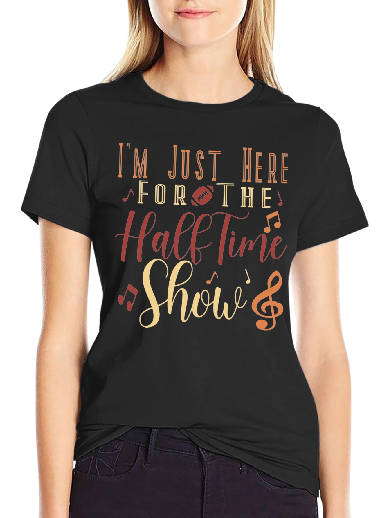 Halftime Show T-Shirt - Football & Music Lover Tee