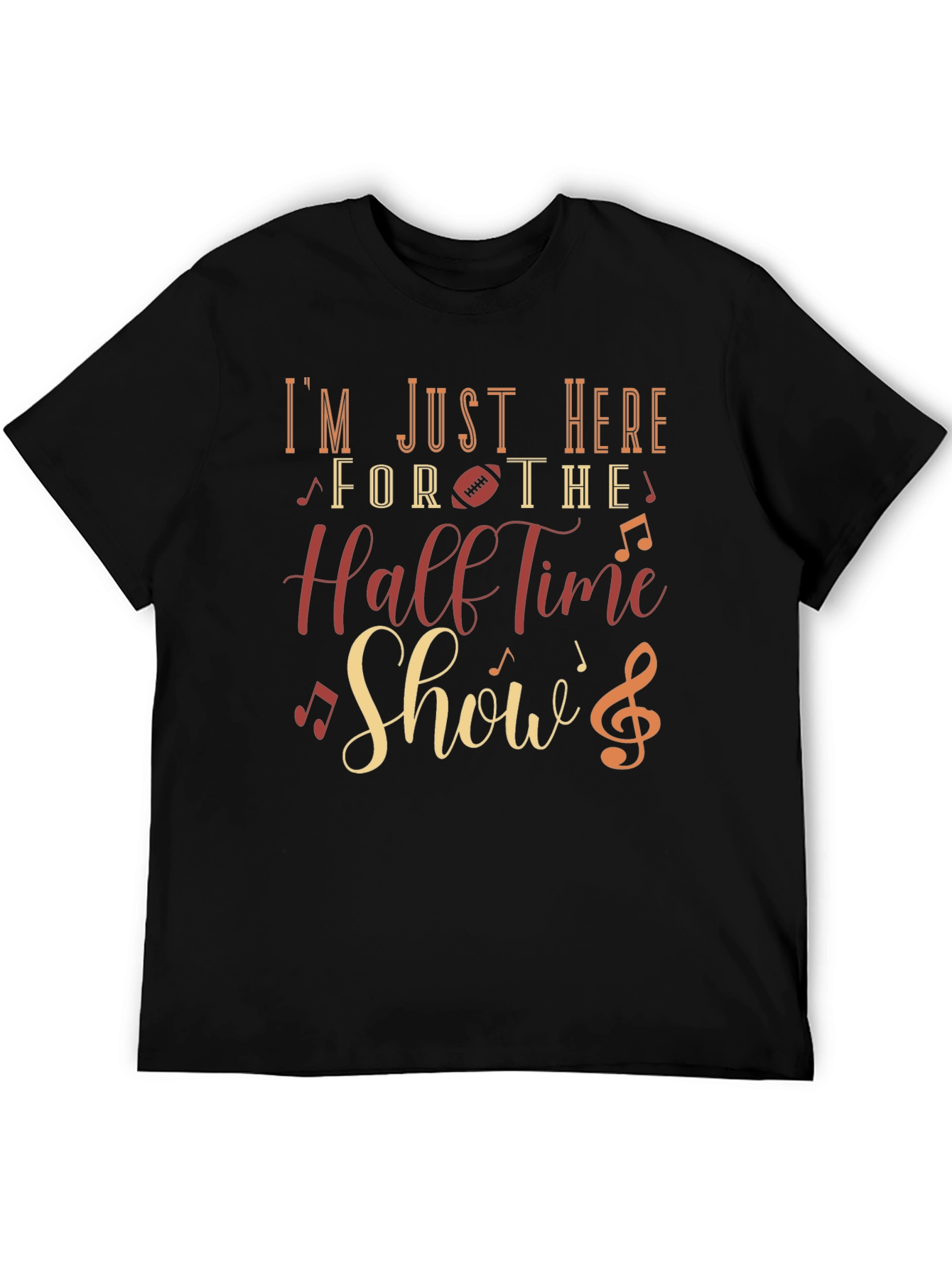 Halftime Show T-Shirt - Football & Music Lover Tee