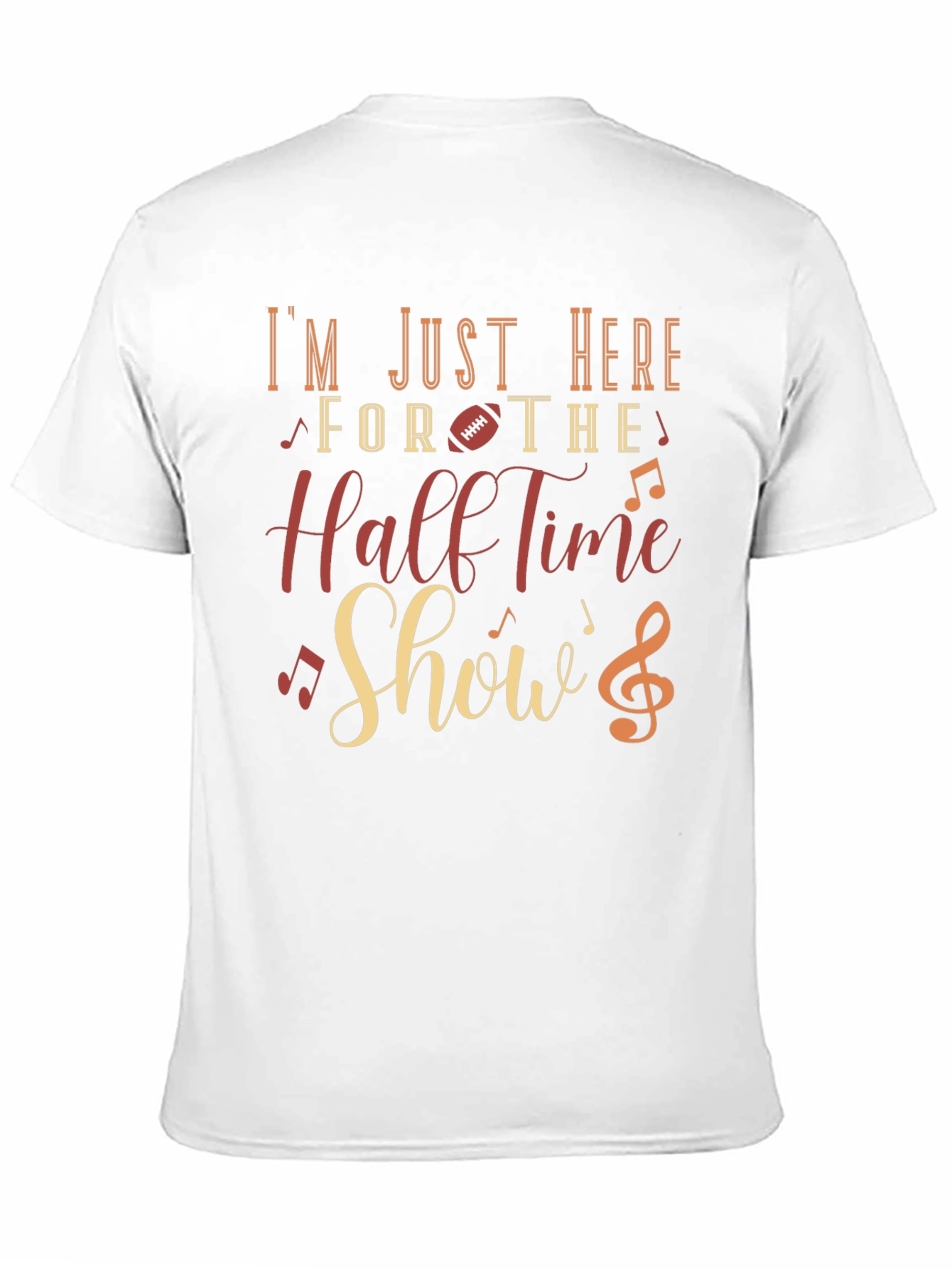 Halftime Show T-Shirt - Football & Music Lover Tee