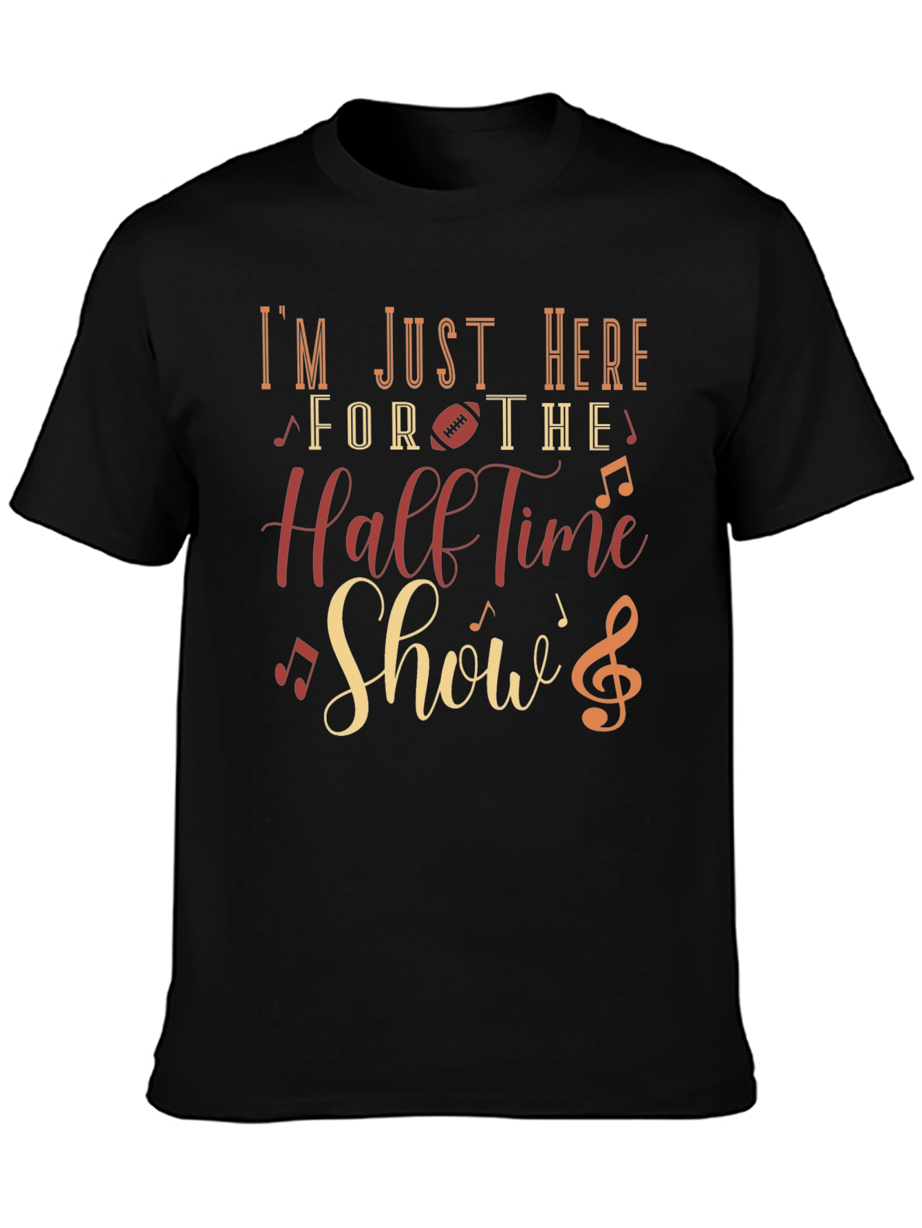 Halftime Show T-Shirt - Football & Music Lover Tee