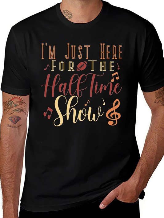 Halftime Show T-Shirt - Football & Music Lover Tee