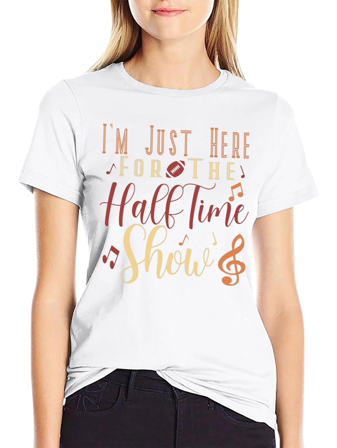 Halftime Show T-Shirt - Football & Music Lover Tee