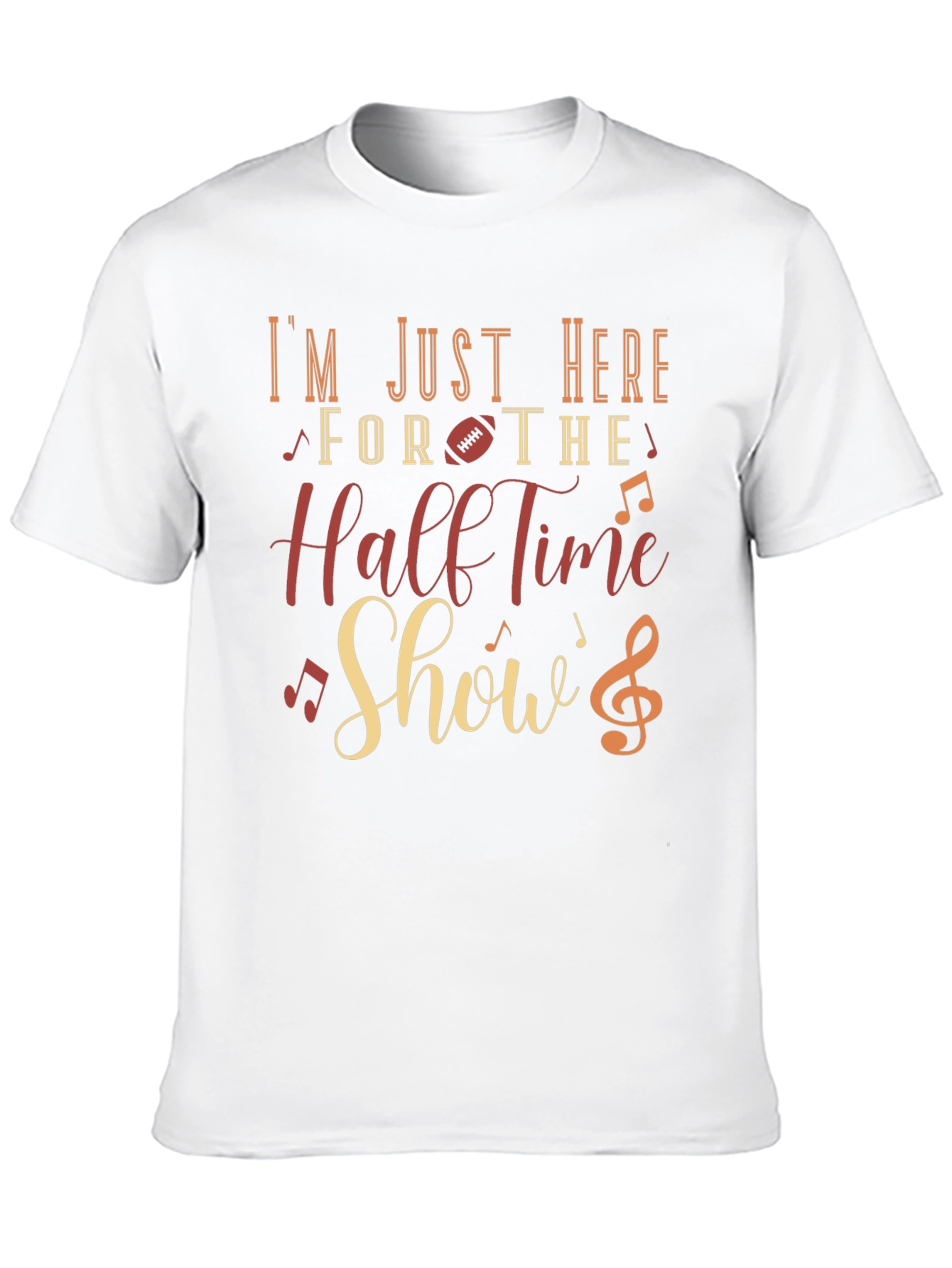 Halftime Show T-Shirt - Football & Music Lover Tee