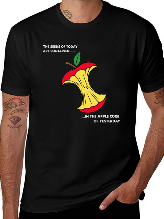 The Apple Core T-Shirt - Seeds of Today Design