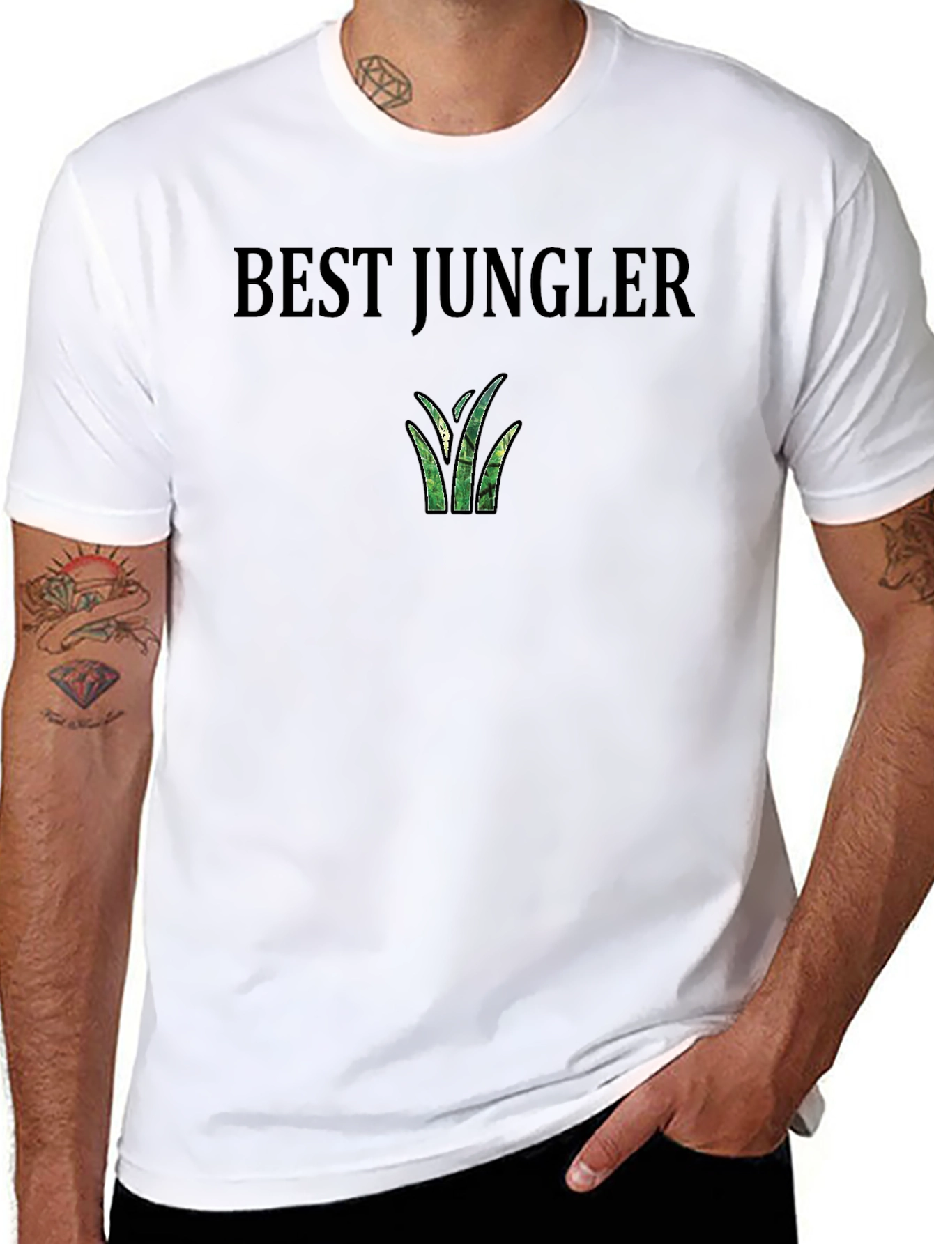 Best Jungler Graphic Tee - Gamer T-Shirt