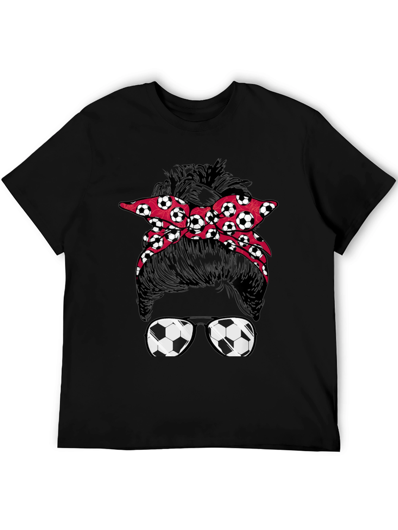 Soccer Mom Messy Bun T-Shirt
