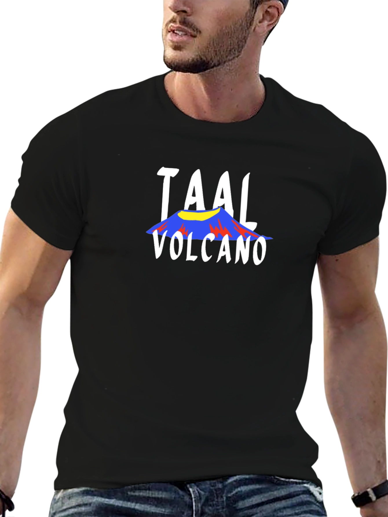 Taal Volcano Black T-Shirt