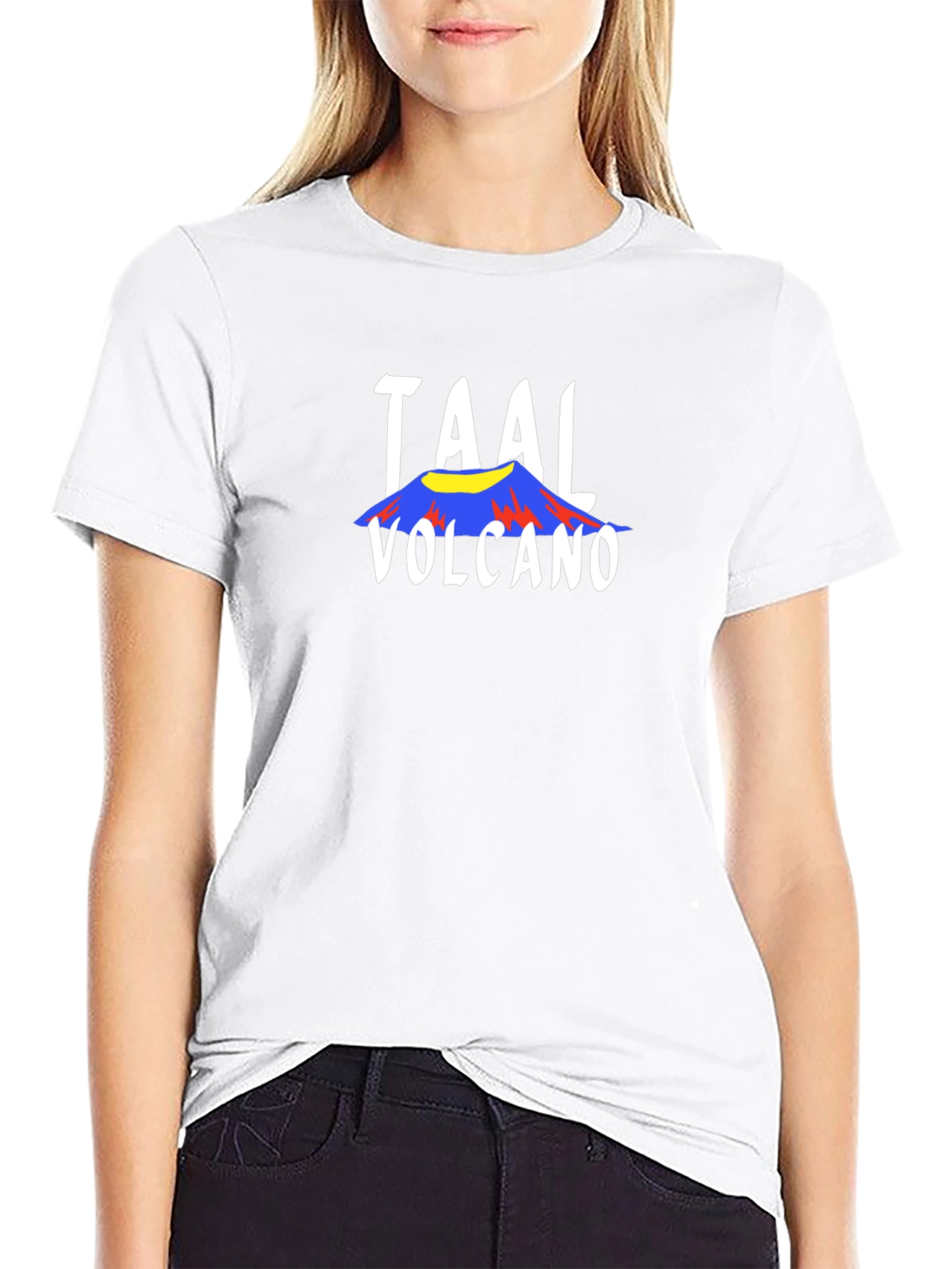 Taal Volcano Black T-Shirt