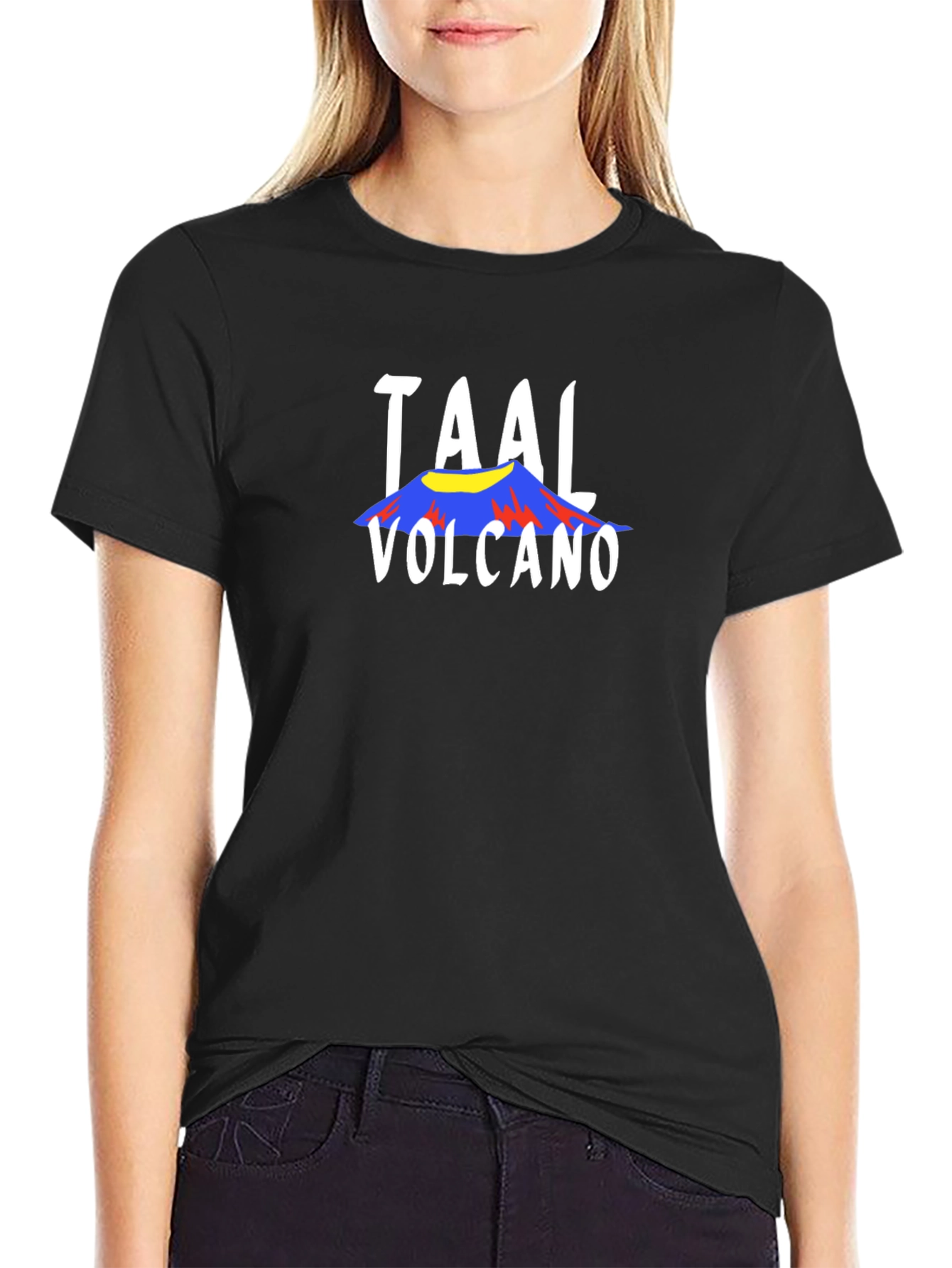 Taal Volcano Black T-Shirt