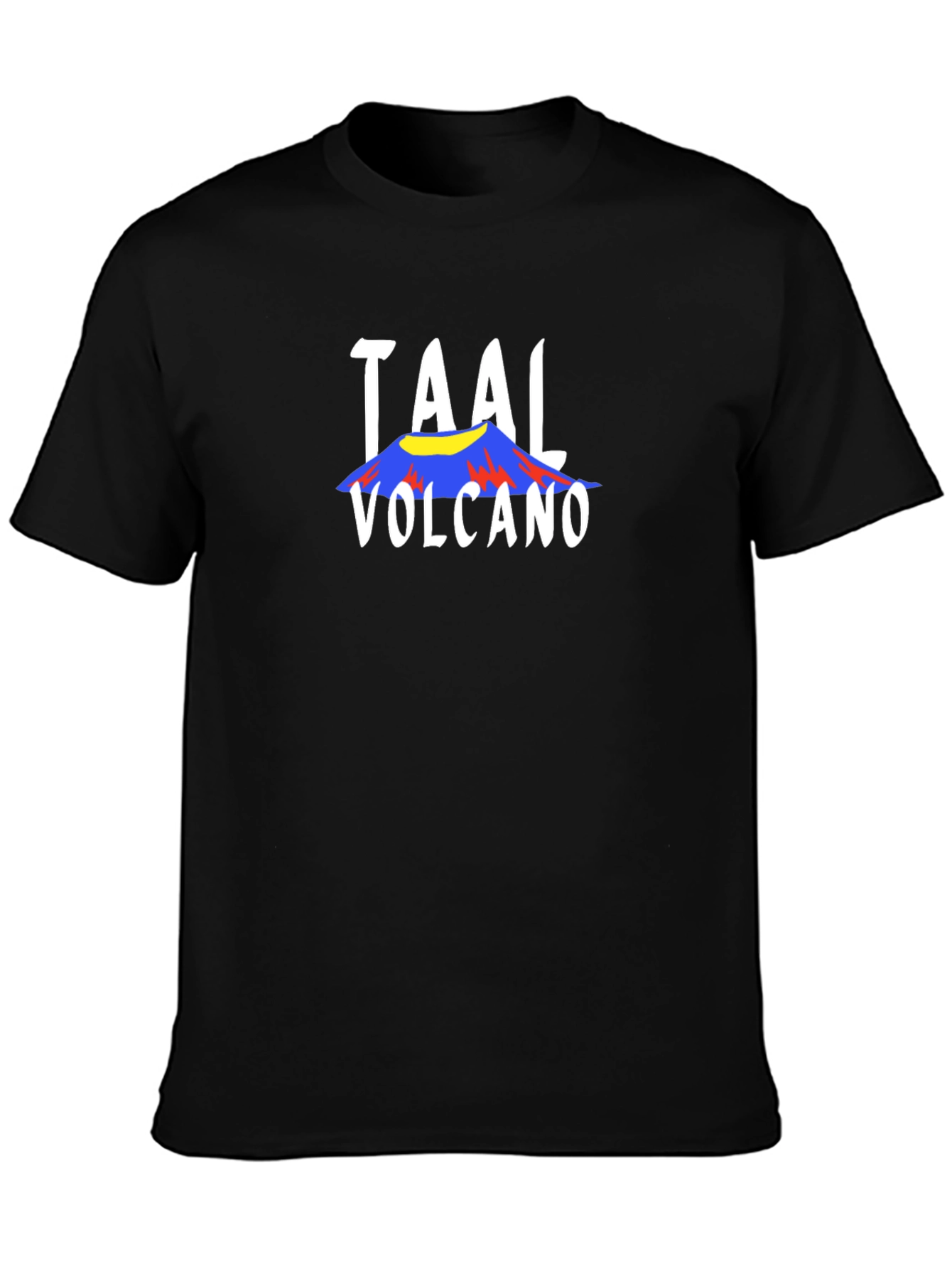 Taal Volcano Black T-Shirt