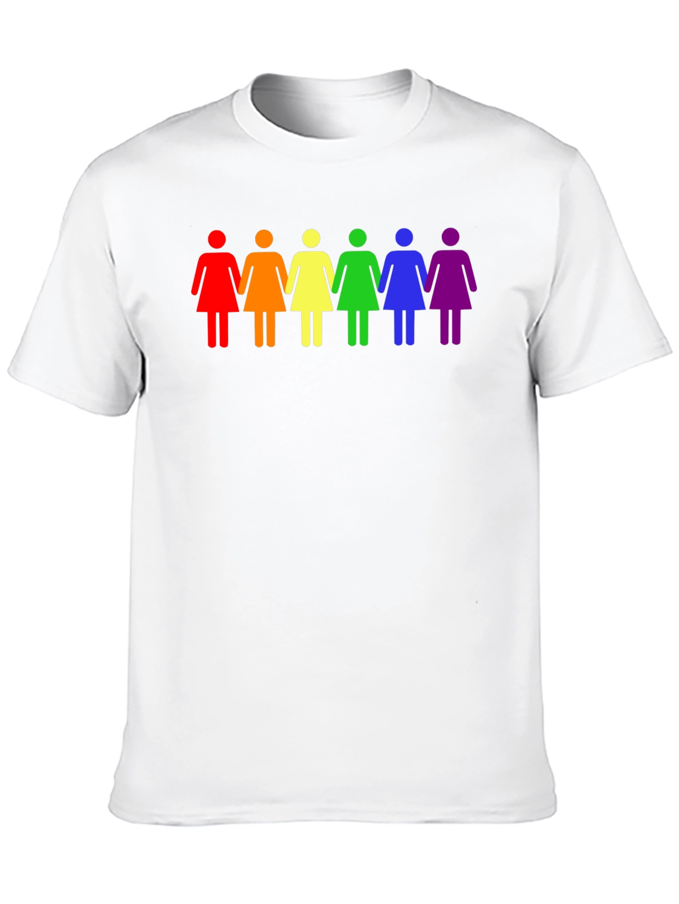LGBTQ+ Womens Rainbow Equality T-Shirt