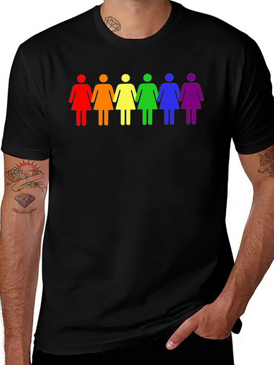 LGBTQ+ Womens Rainbow Equality T-Shirt