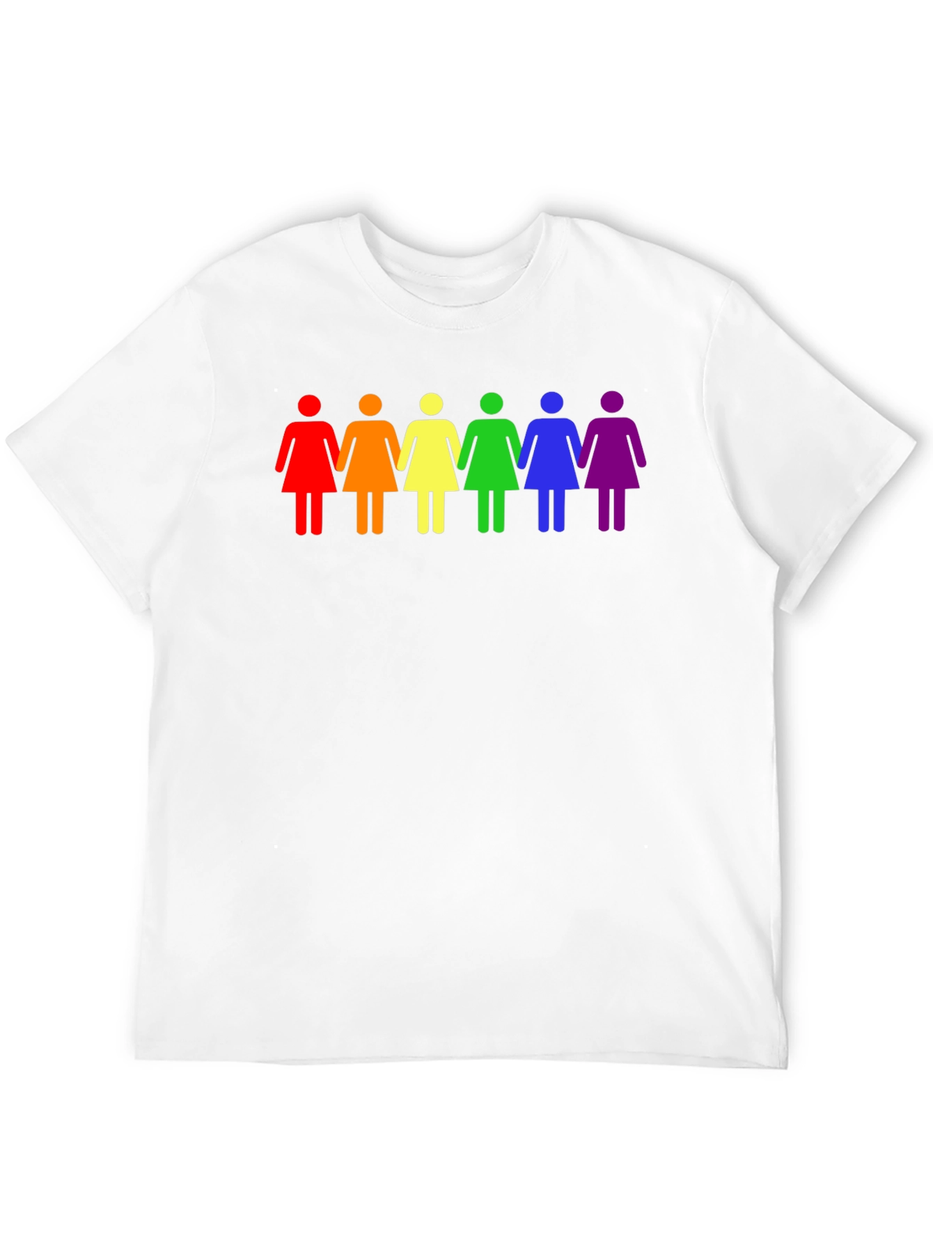 LGBTQ+ Womens Rainbow Equality T-Shirt