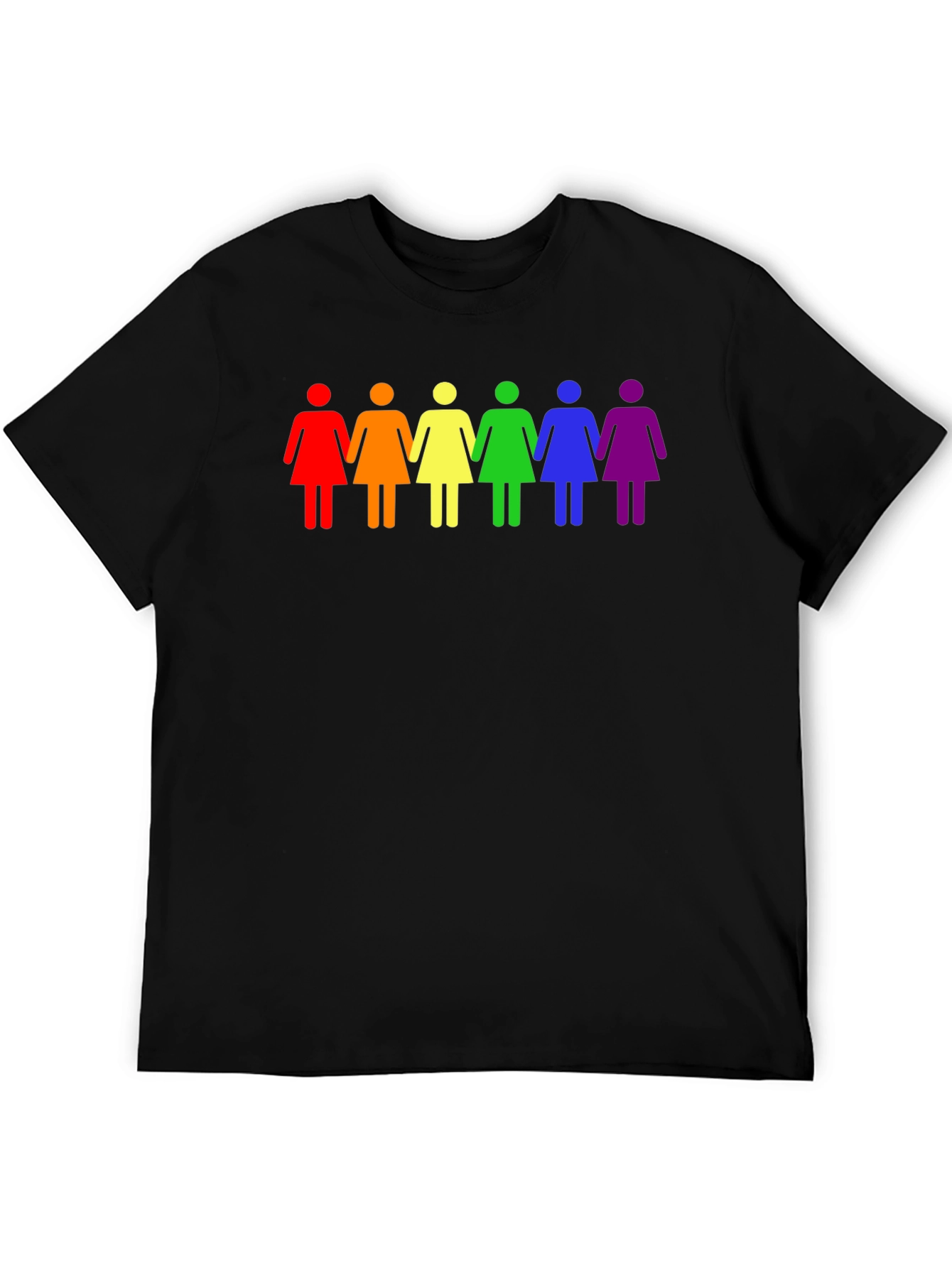 LGBTQ+ Womens Rainbow Equality T-Shirt