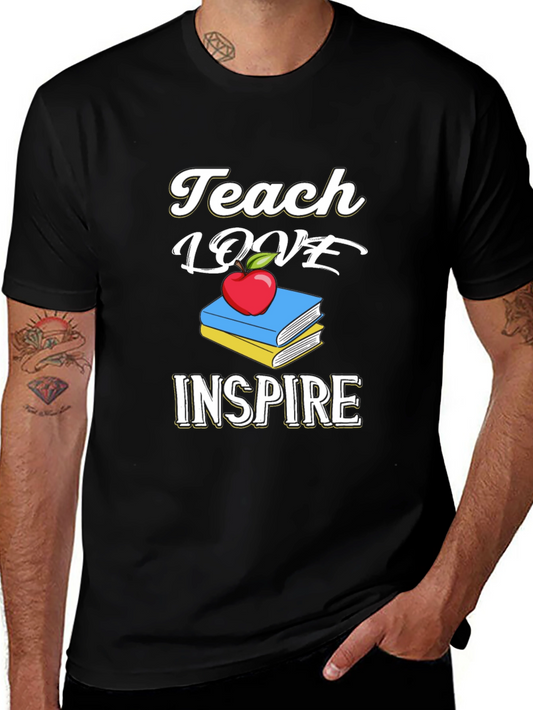 Teach Love Inspire T-Shirt Teacher Gift