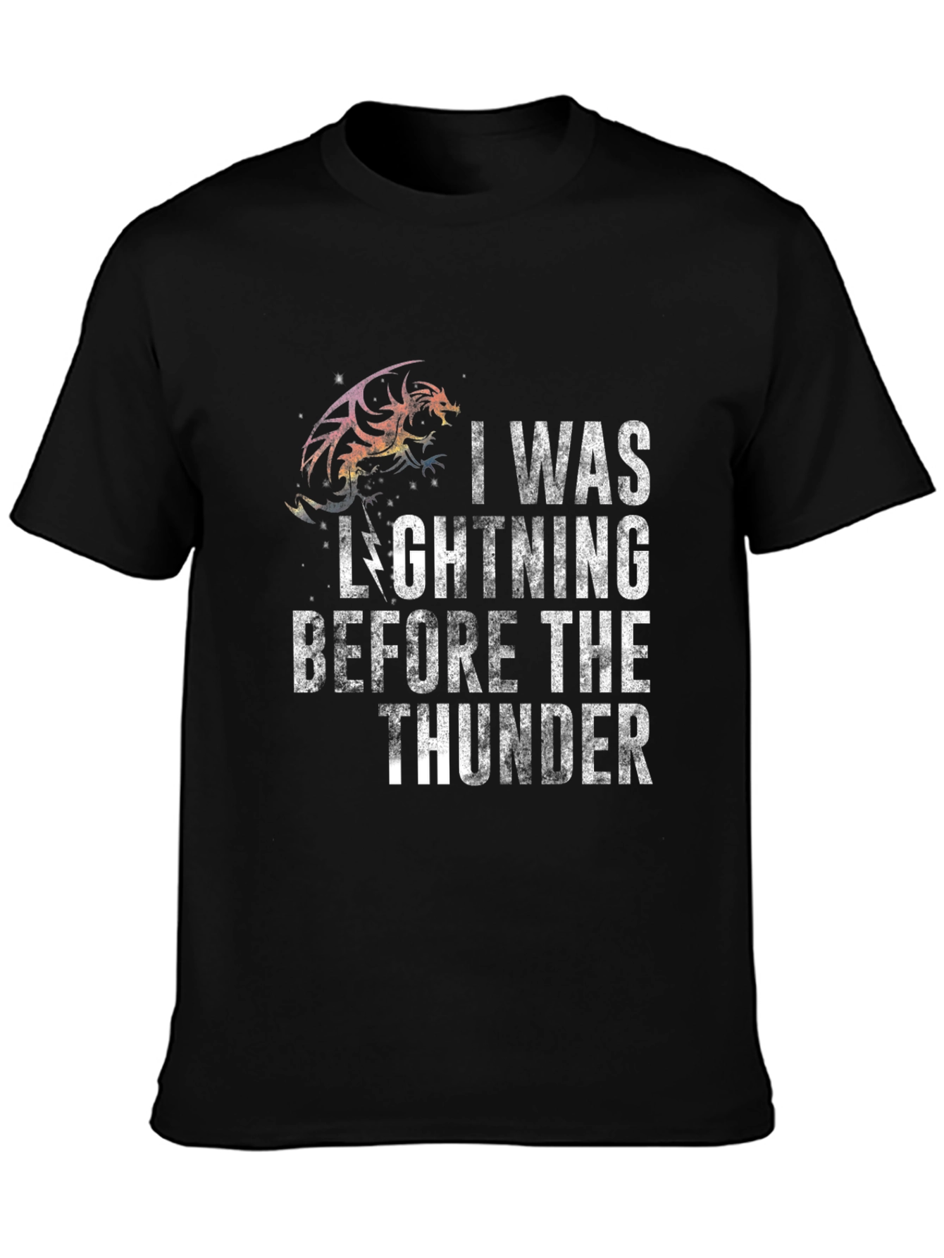 I Was Lightning Before the Thunder Graphic Tee