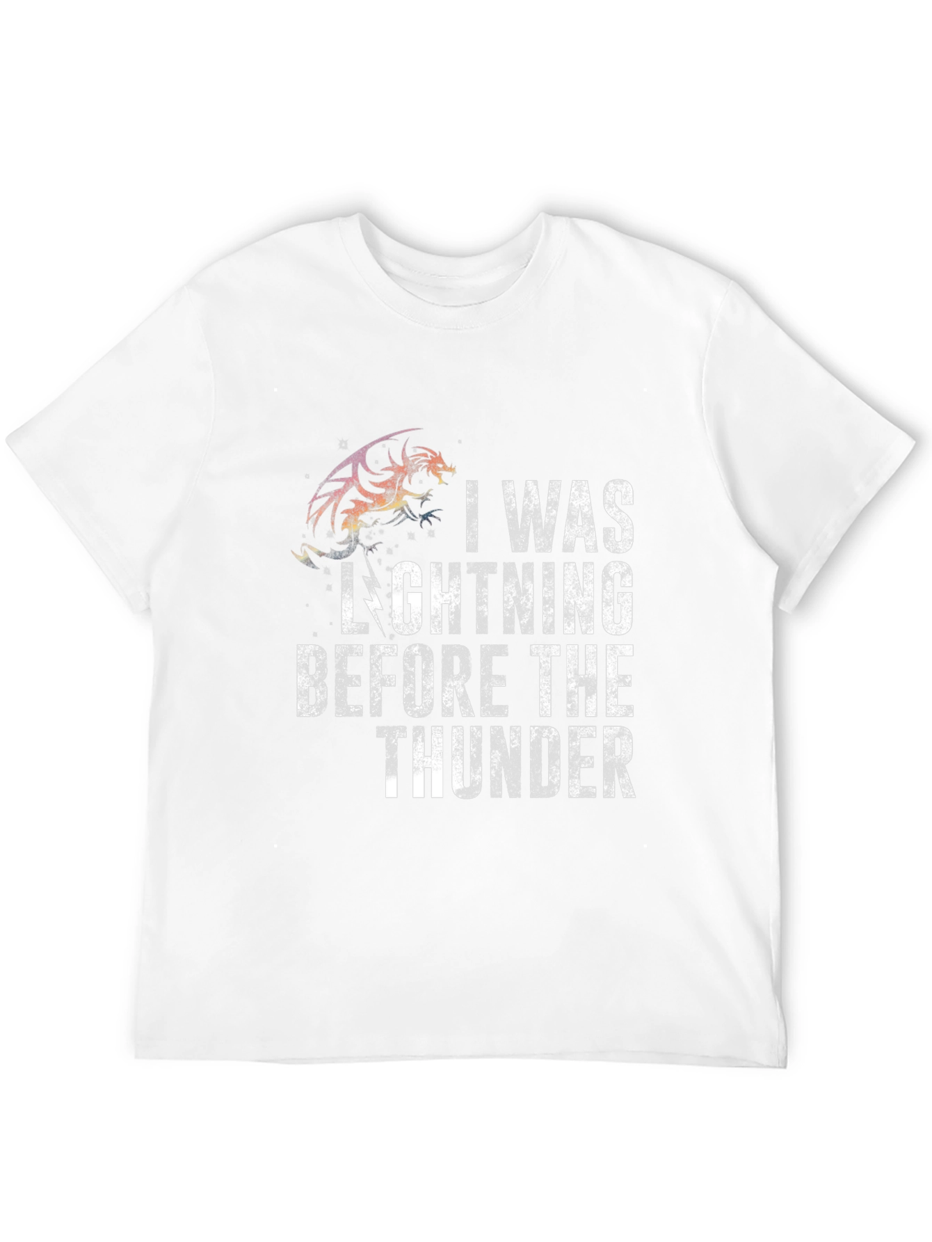 I Was Lightning Before the Thunder Graphic Tee