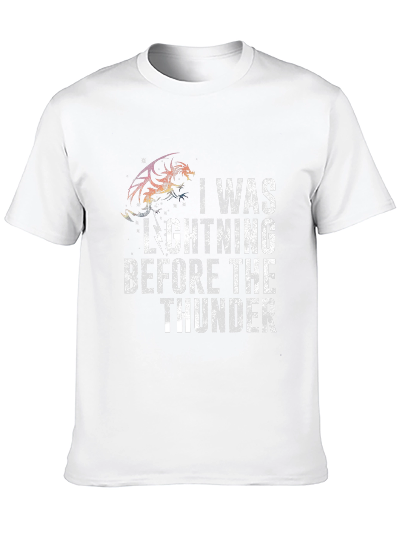 I Was Lightning Before the Thunder Graphic Tee