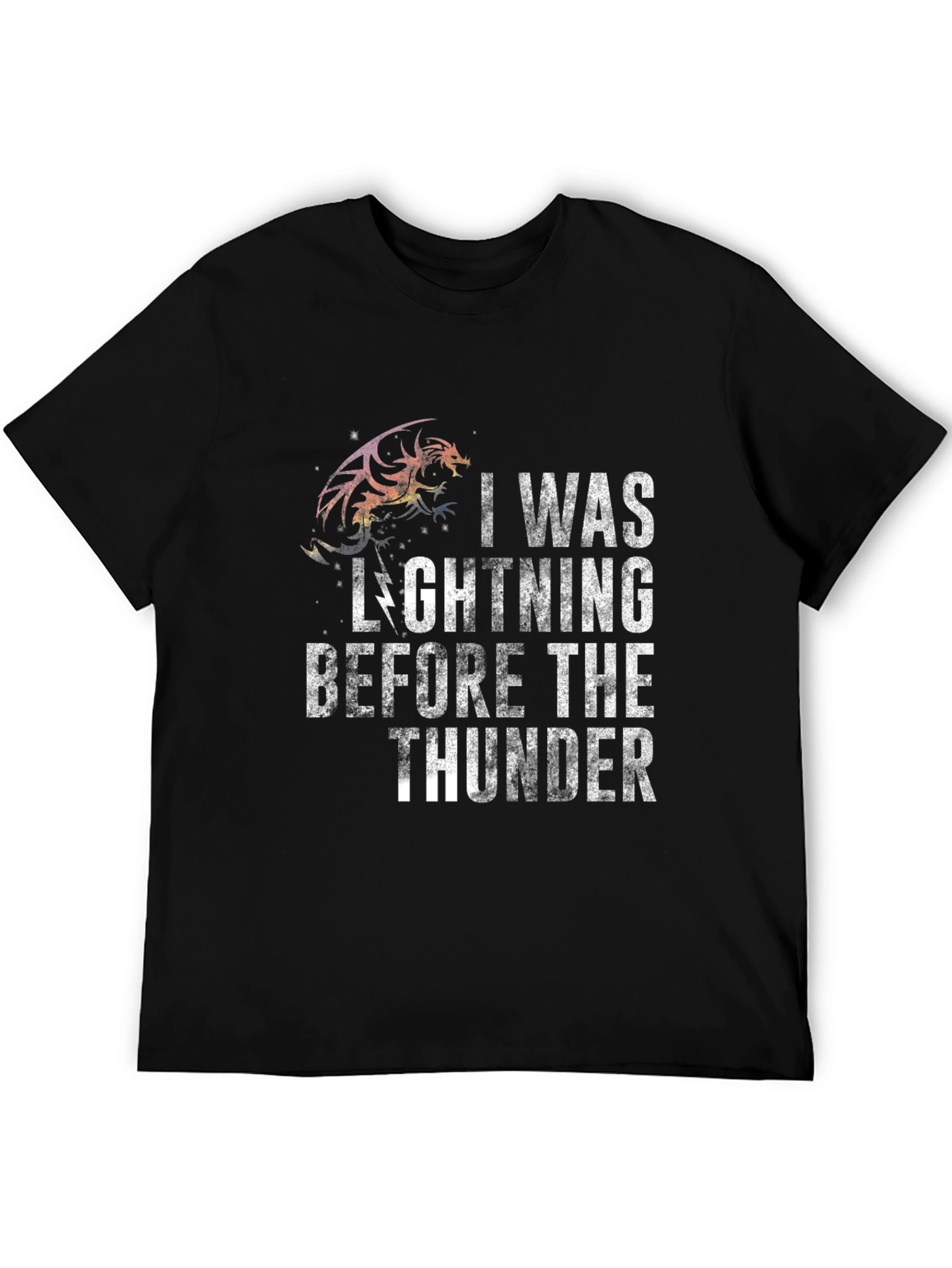 I Was Lightning Before the Thunder Graphic Tee
