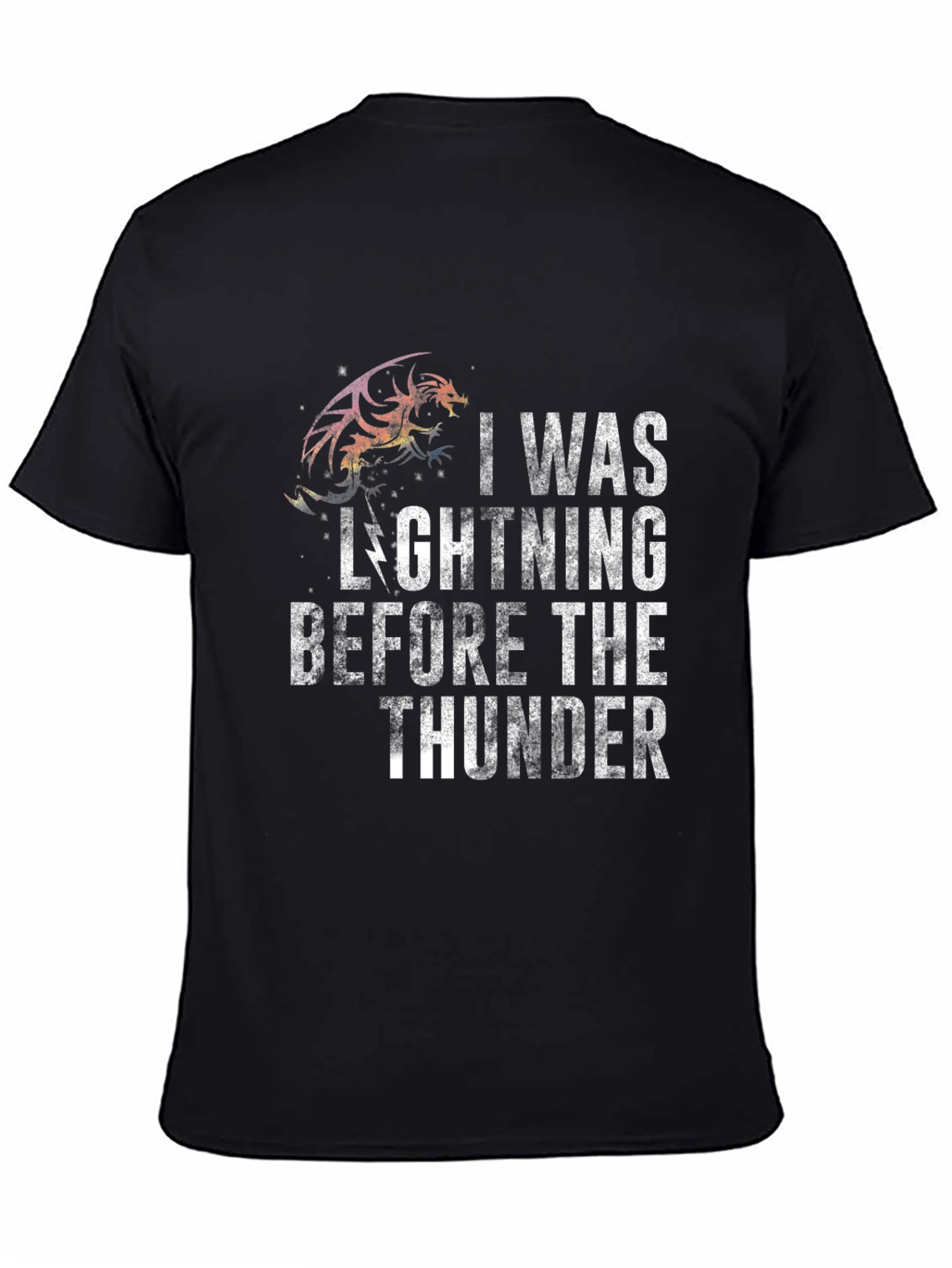 I Was Lightning Before the Thunder Graphic Tee
