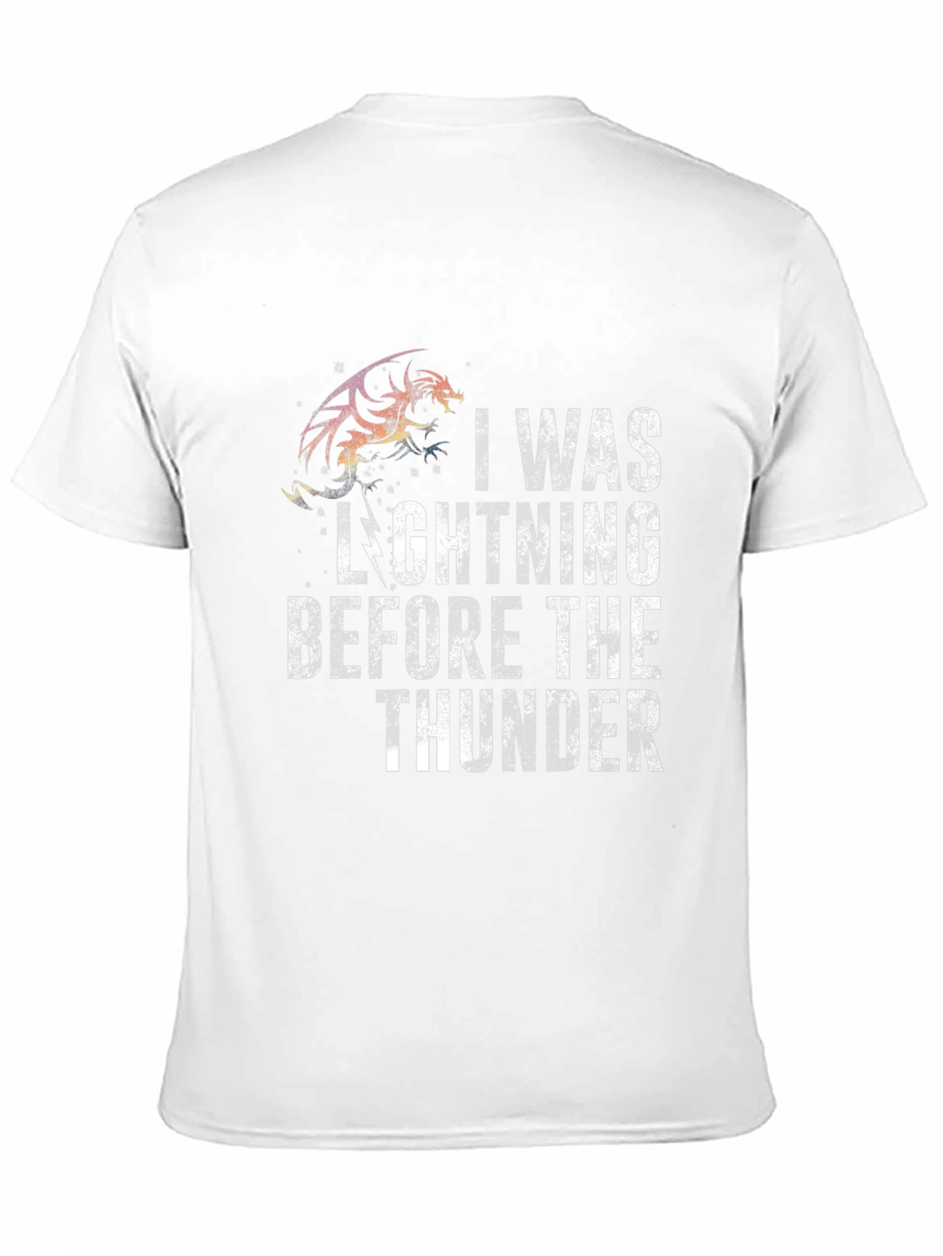 I Was Lightning Before the Thunder Graphic Tee