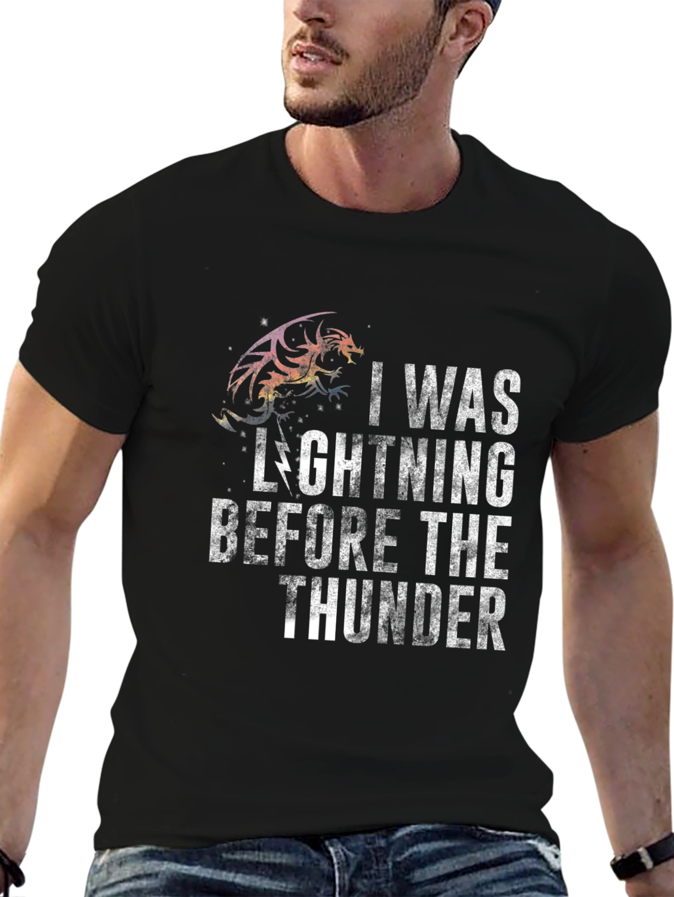 I Was Lightning Before the Thunder Graphic Tee