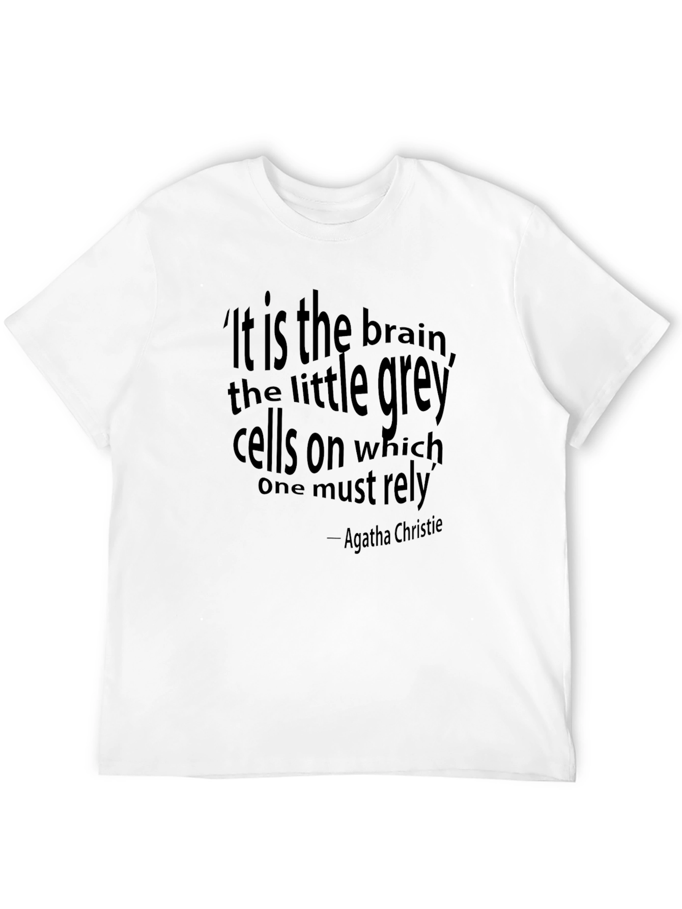 Brain Cells Agatha Christie T-Shirt