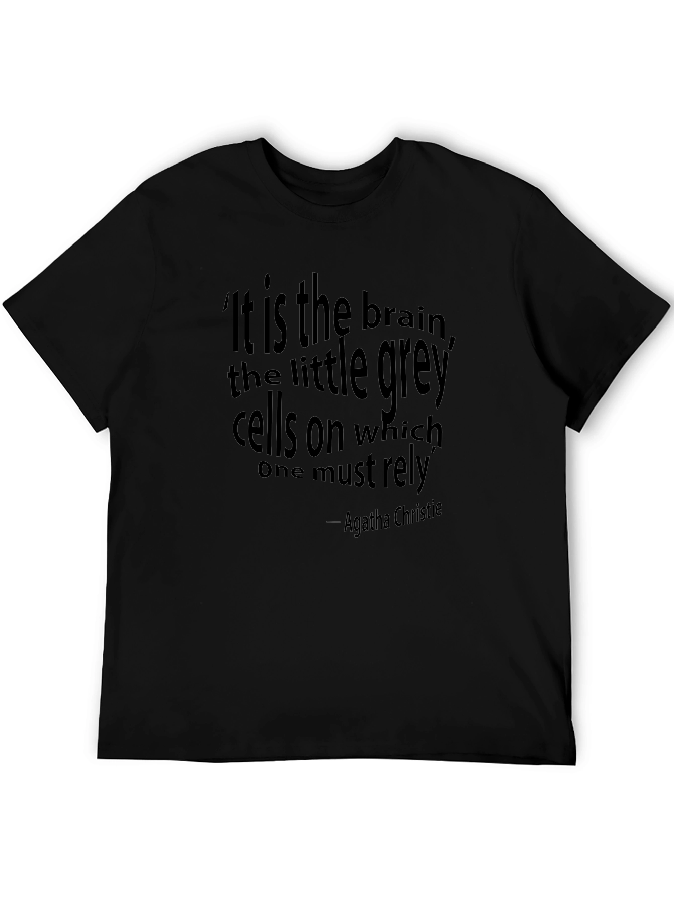 Brain Cells Agatha Christie T-Shirt