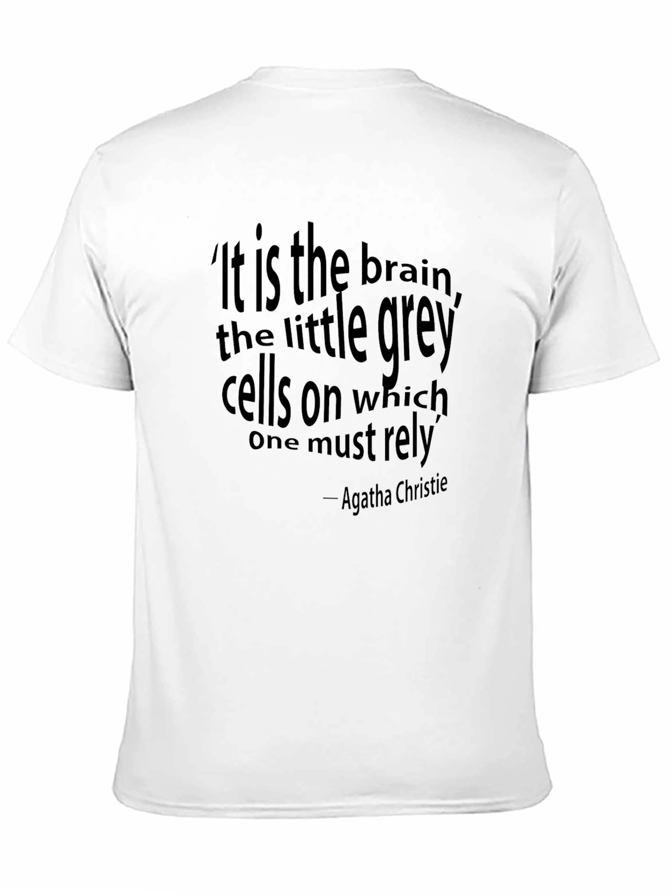 Brain Cells Agatha Christie T-Shirt