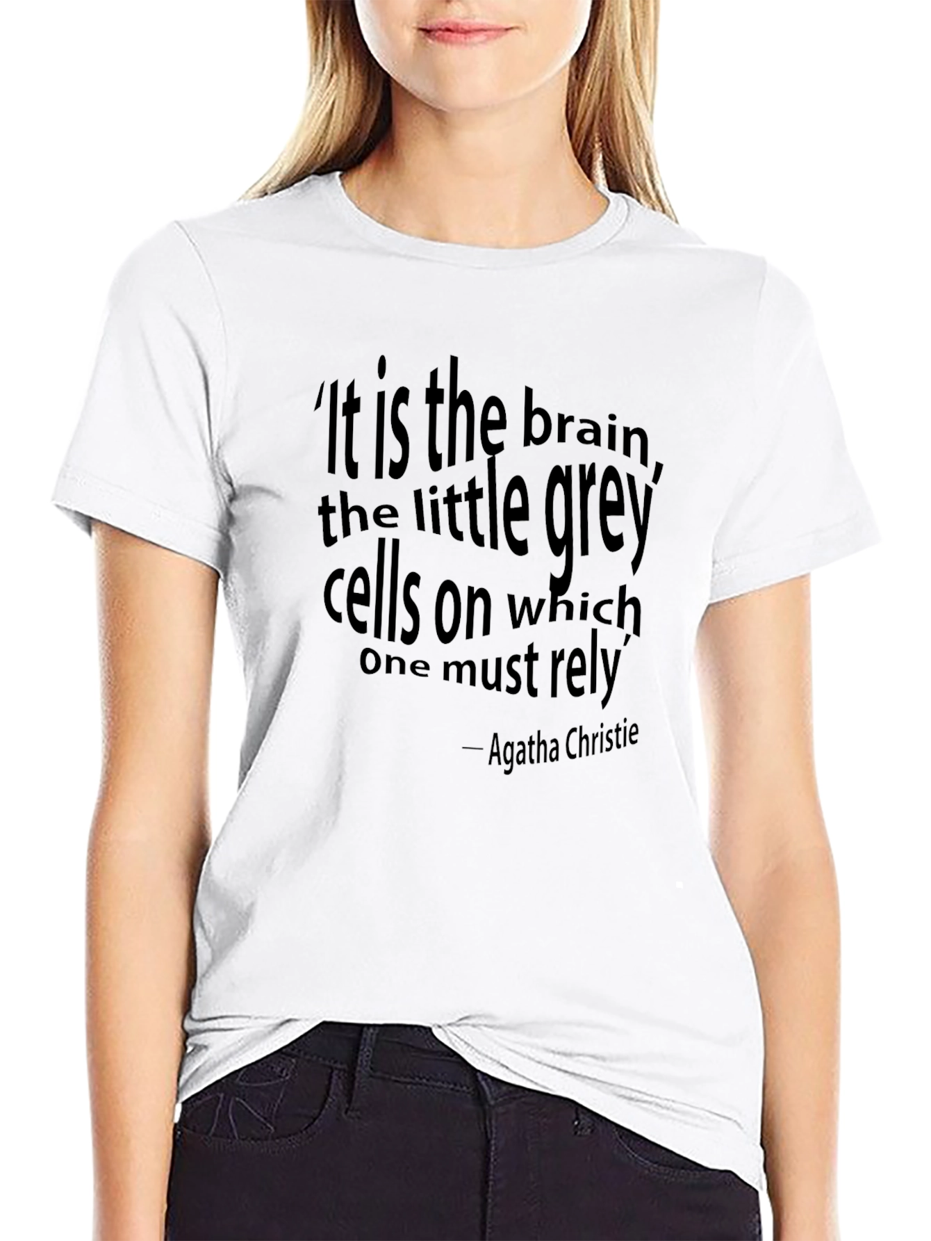 Brain Cells Agatha Christie T-Shirt