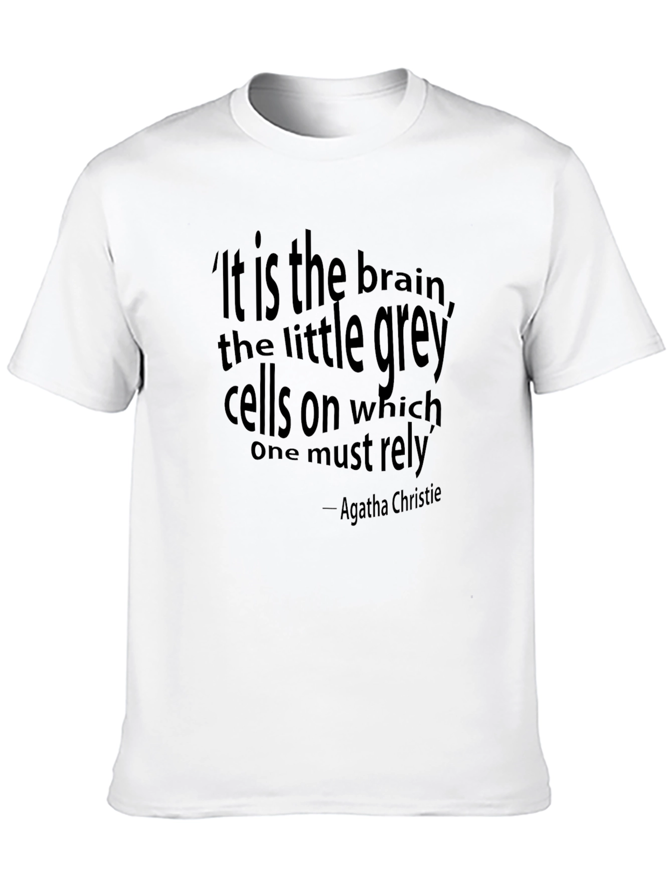 Brain Cells Agatha Christie T-Shirt