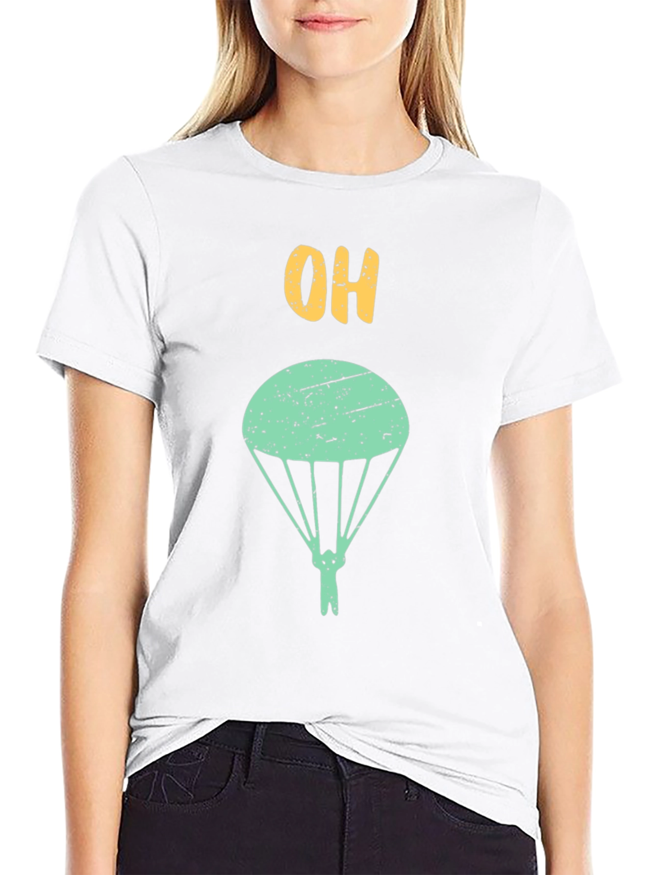 OH Parachute Graphic T-Shirt