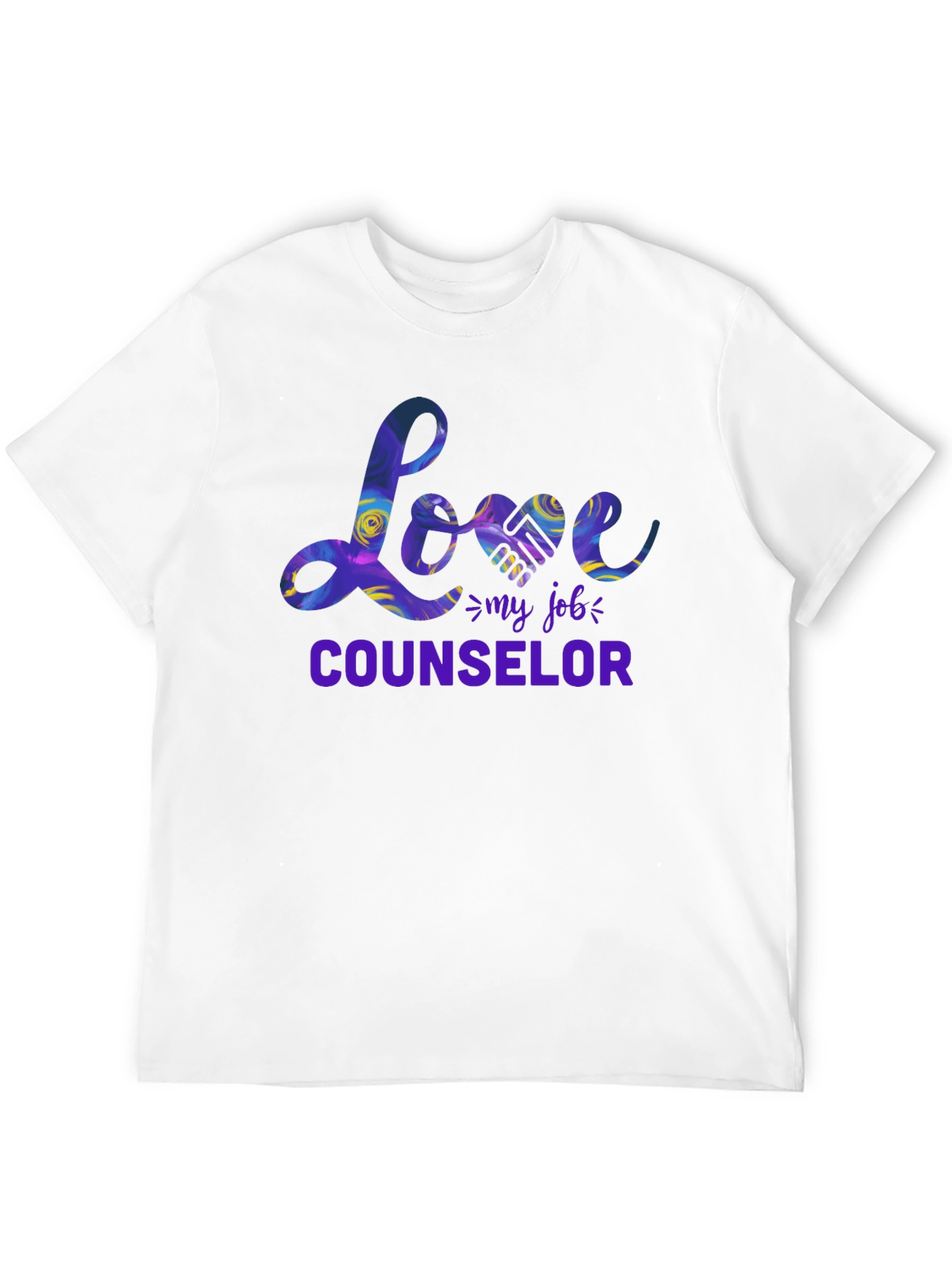 Love My Job Counselor Graphic T-Shirt