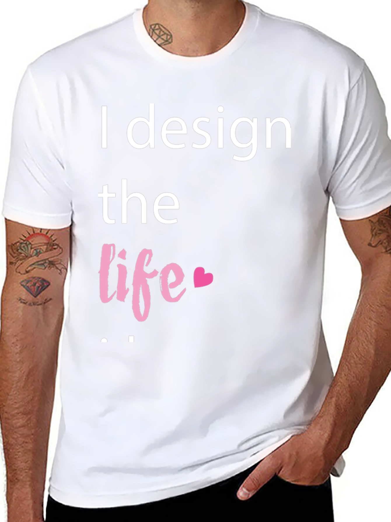 I Design the Life Graphic Tee