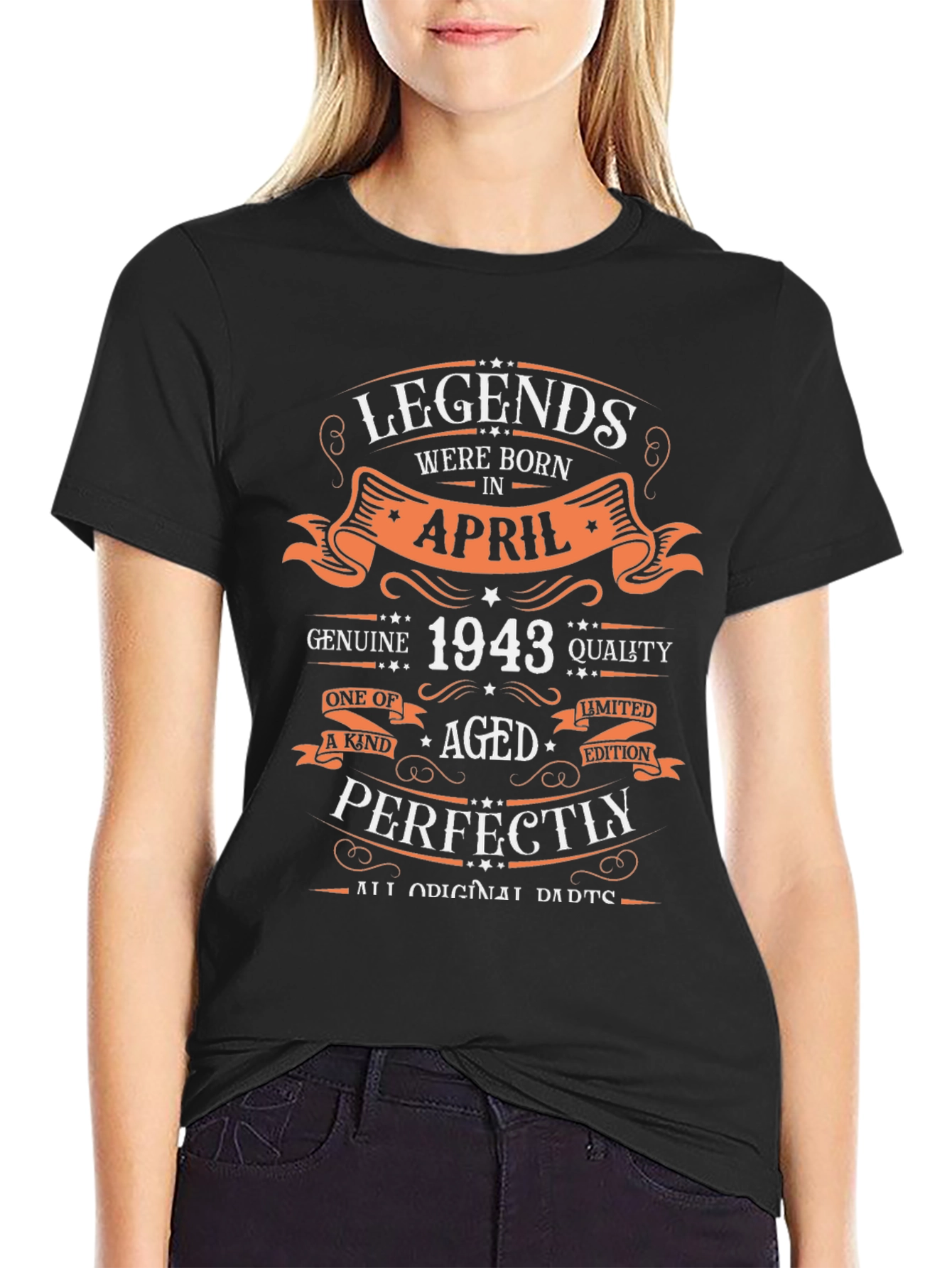 Legends Born in April 1943 T-Shirt