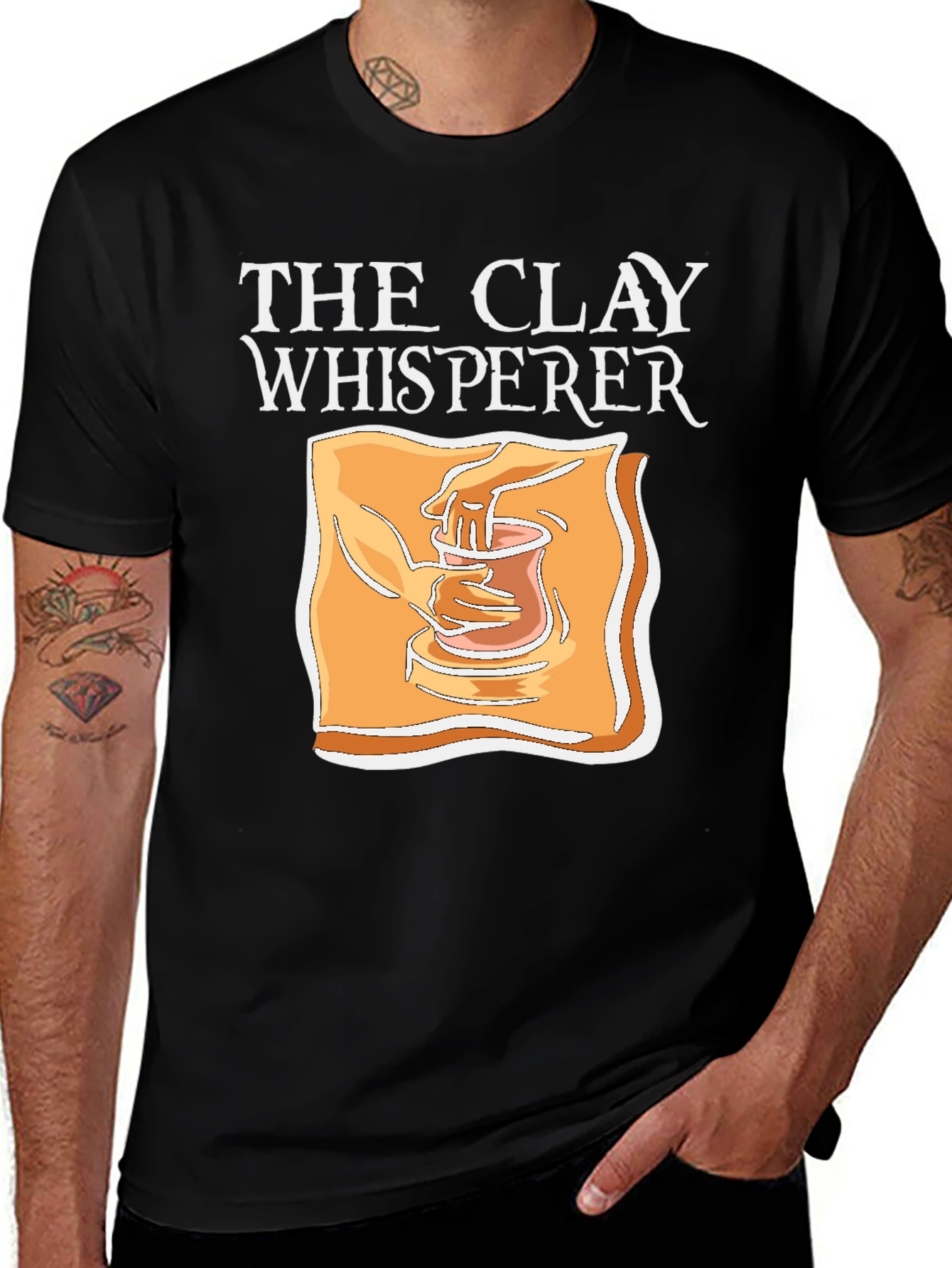 The Clay Whisperer T-Shirt - Pottery Lover Tee
