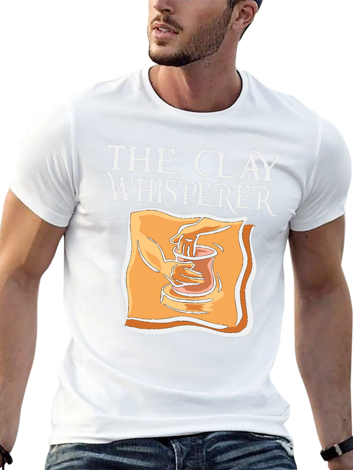 The Clay Whisperer T-Shirt - Pottery Lover Tee