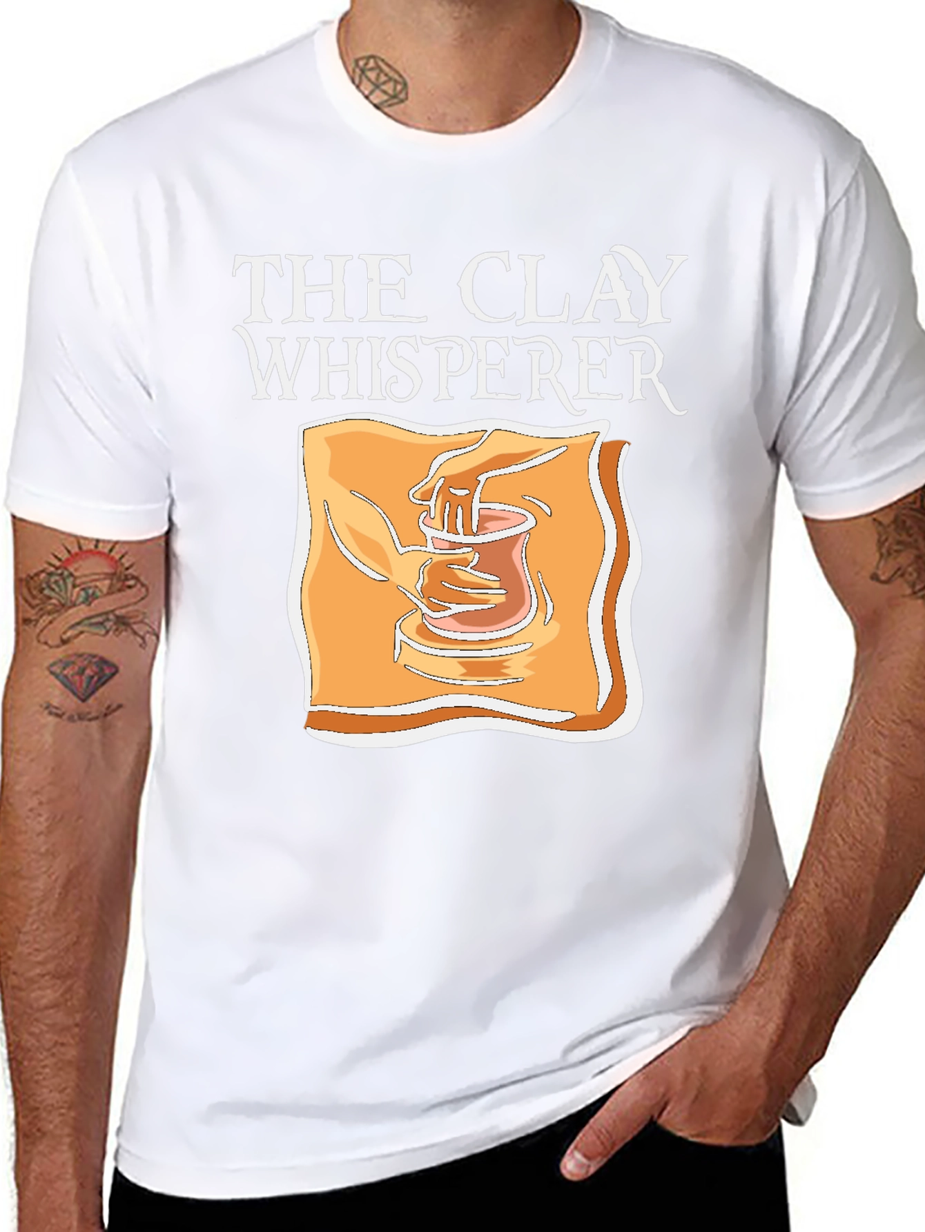The Clay Whisperer T-Shirt - Pottery Lover Tee