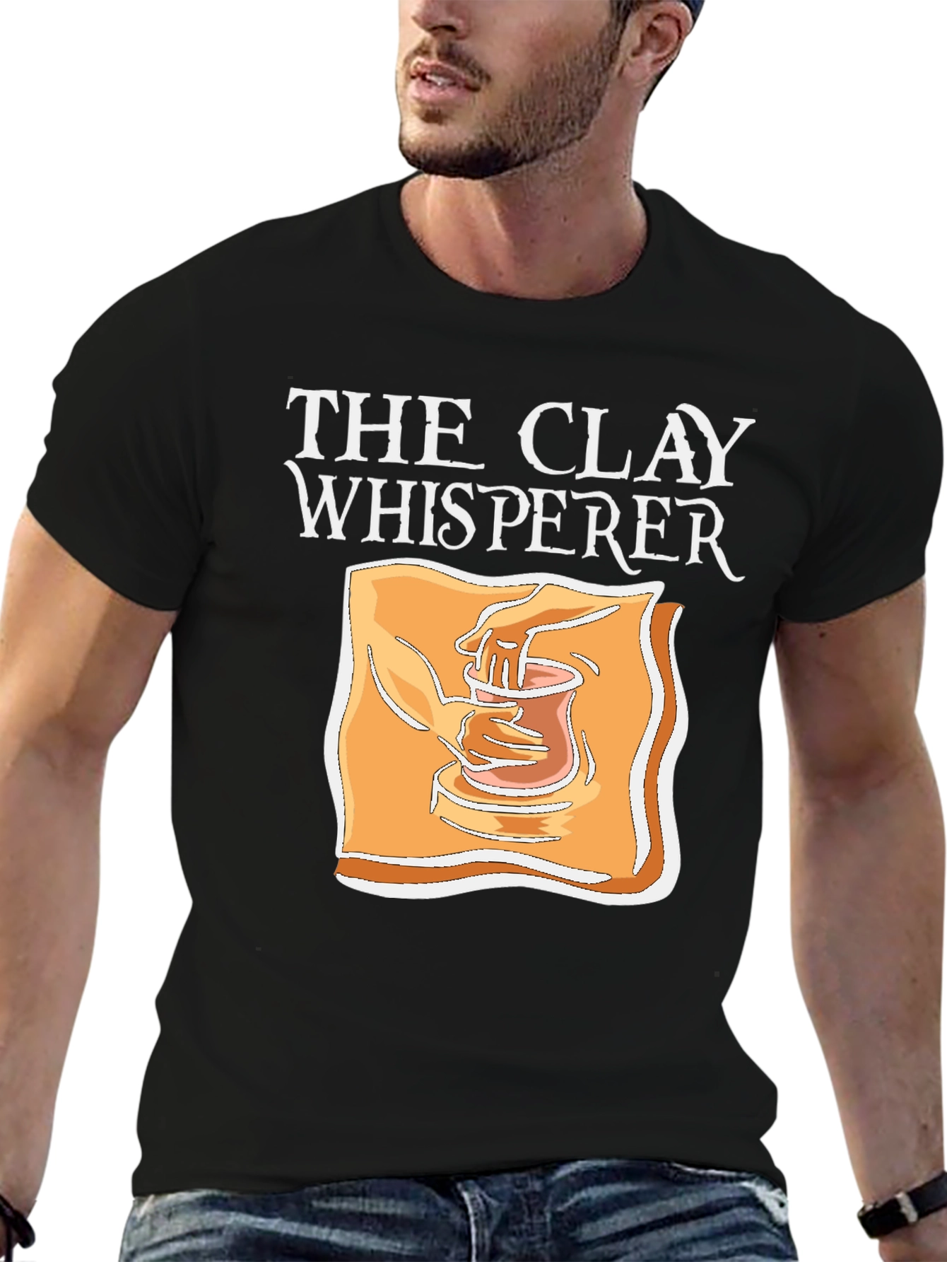 The Clay Whisperer T-Shirt - Pottery Lover Tee