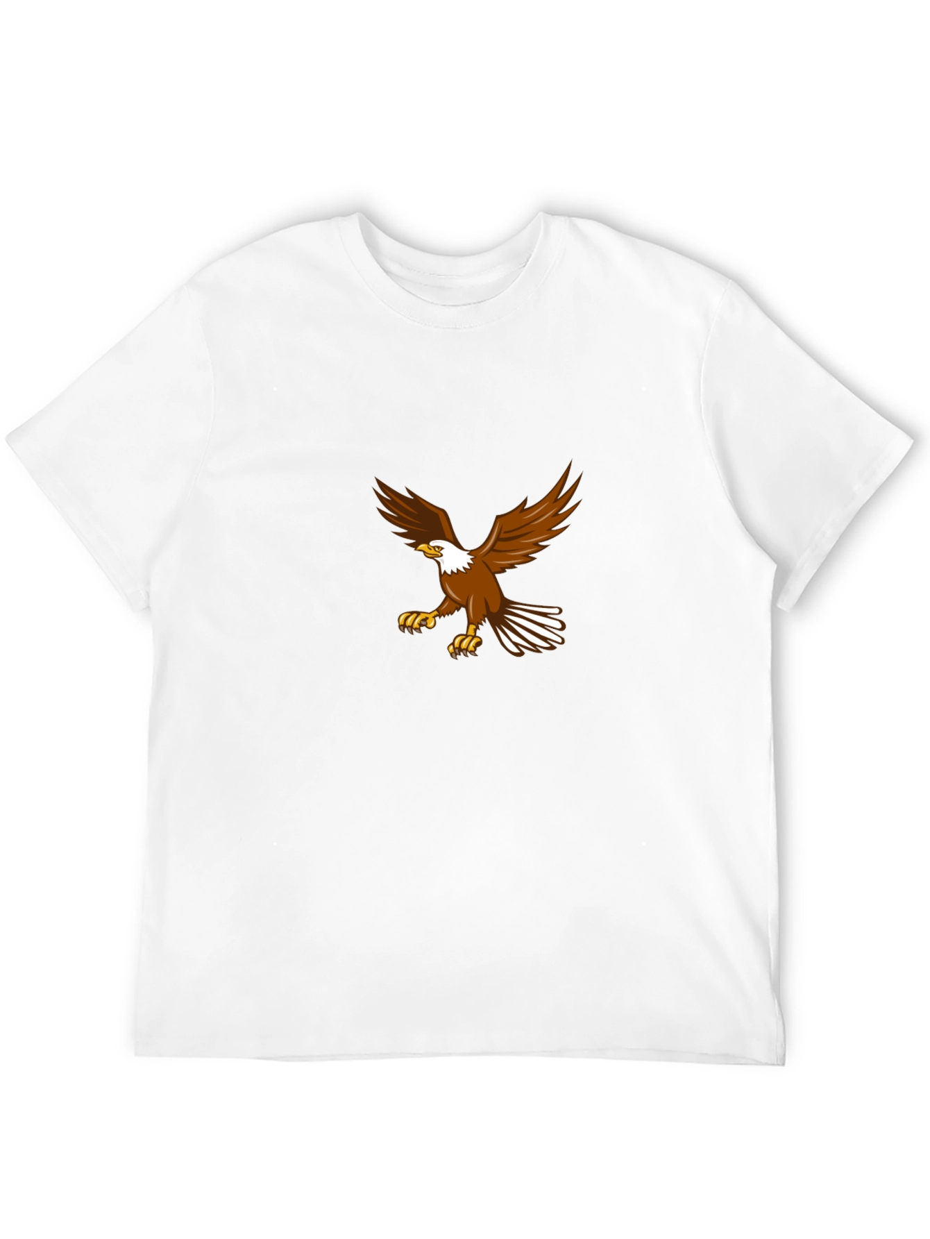 Eagle Graphic Black T-Shirt - Mens Casual Tee