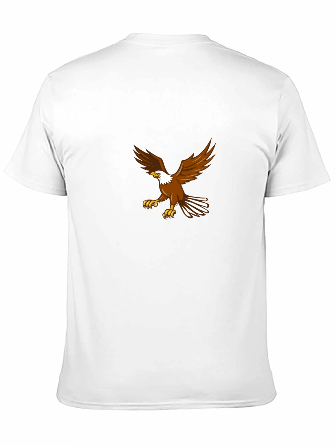 Eagle Graphic Black T-Shirt - Mens Casual Tee